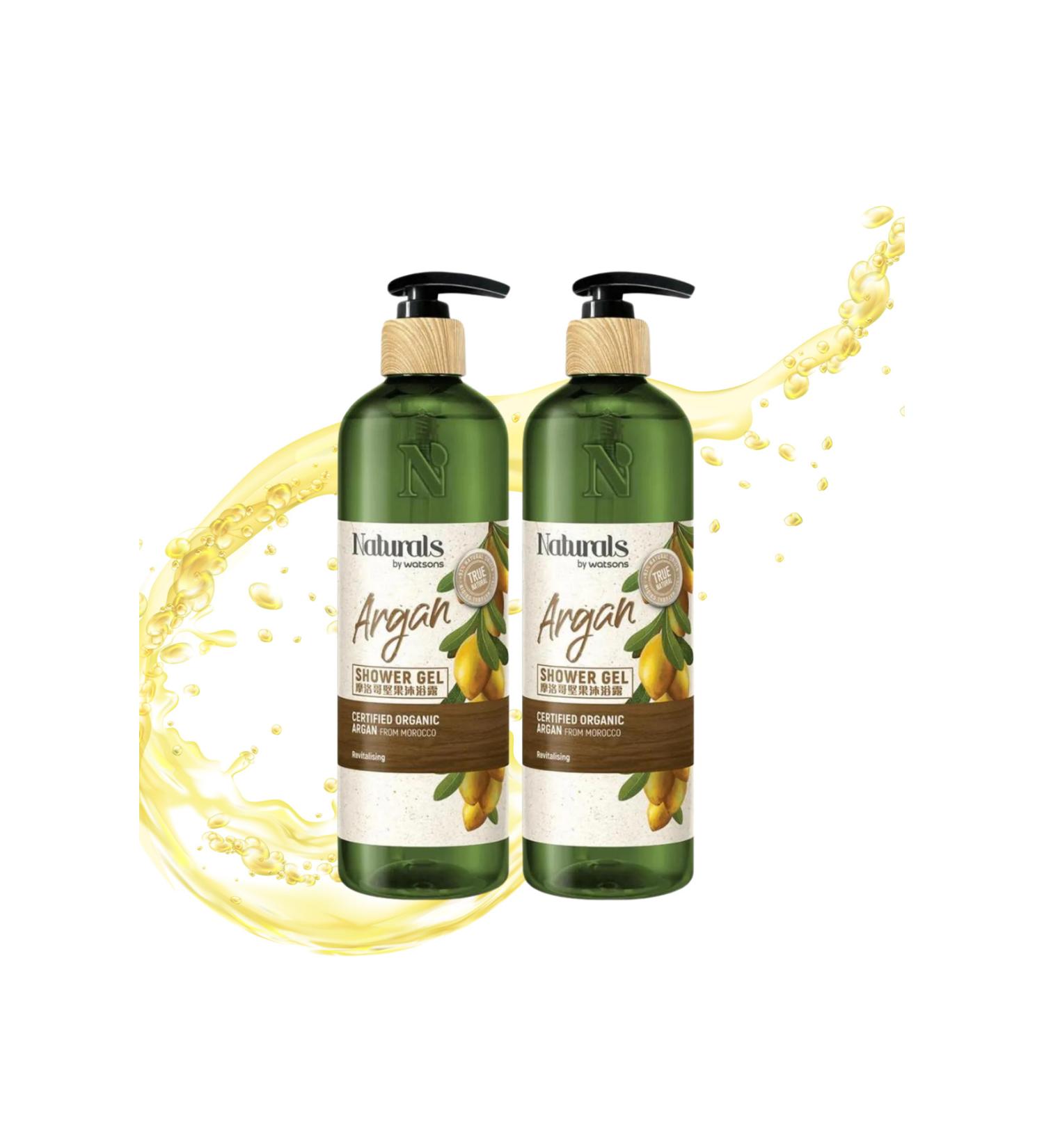 Naturals By Watsons Shower Gel Argan 490 ml x 2 pcs