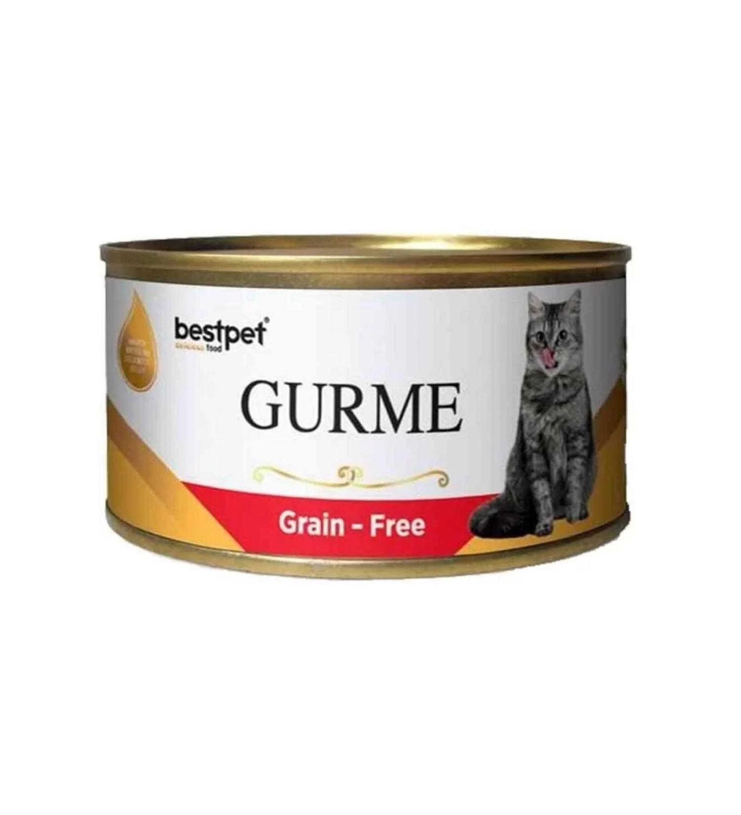 Best Pet Gourmet Jelly Lamb Adult Canned Cat Food 100 Gr
