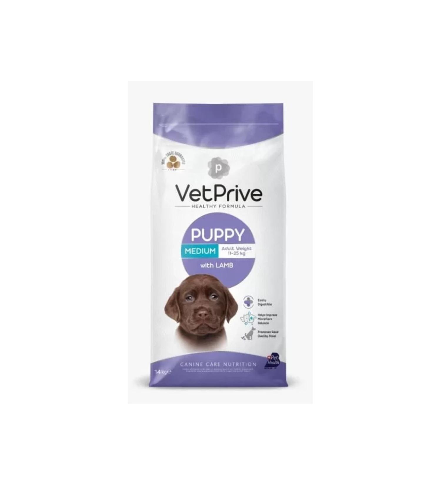 Your Manufacturer Vet Prive Puppy Lamb Meat Medium Breed Puppy Food 14 Kg