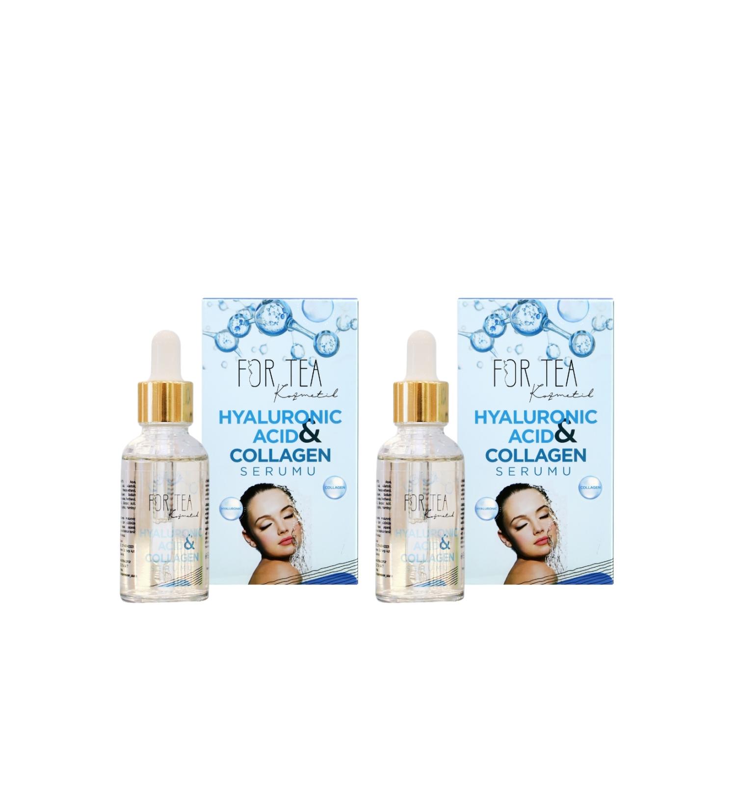 FORTEA HYALURONIC ACID & COLLAGEN SERUM 2 PACK