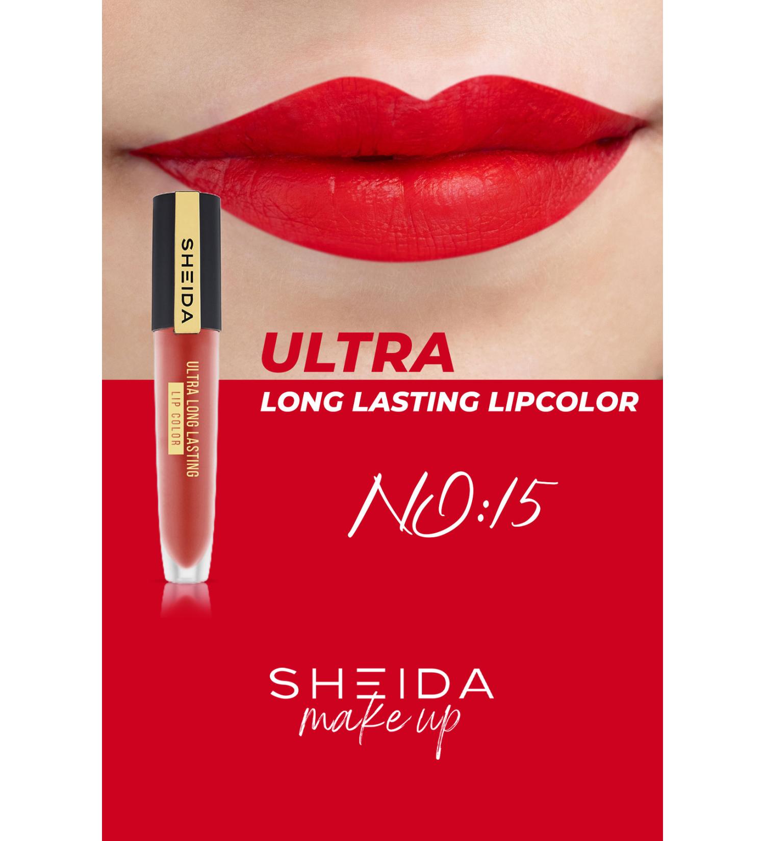 Sheida Ultra Long Lasting Lipcolor (liquid lipstick) - Buy Online on GoSupps.com