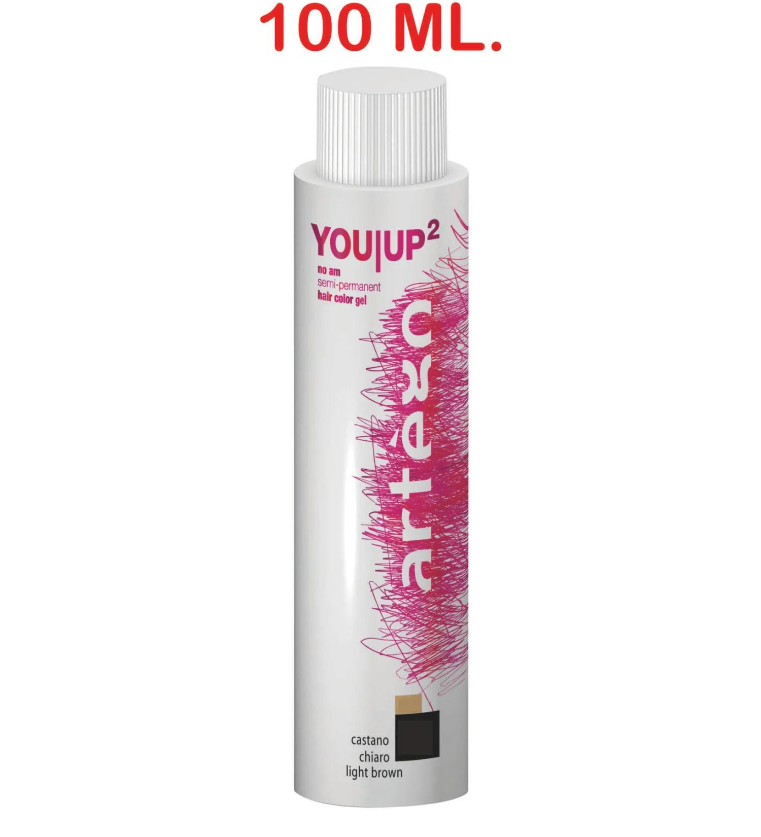 Artego You Up 2 100ml 4.0 Medium Brown Ammonia-Free Hair Dye