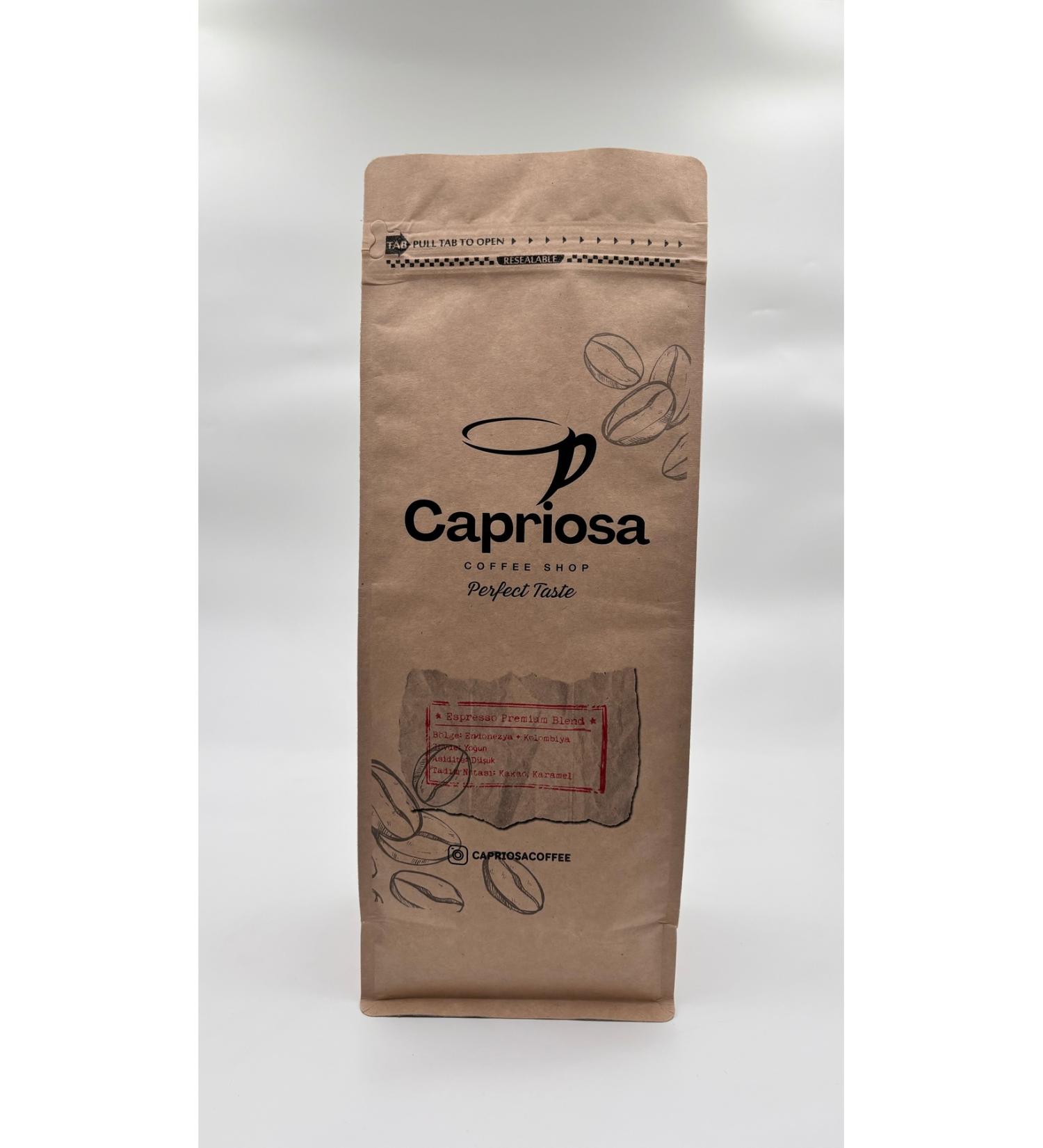 Capriosa Coffee Power Blend Sportsman Coffee 1000 GR V60 MACHINE GROUND (HIGH CAFFEINE)