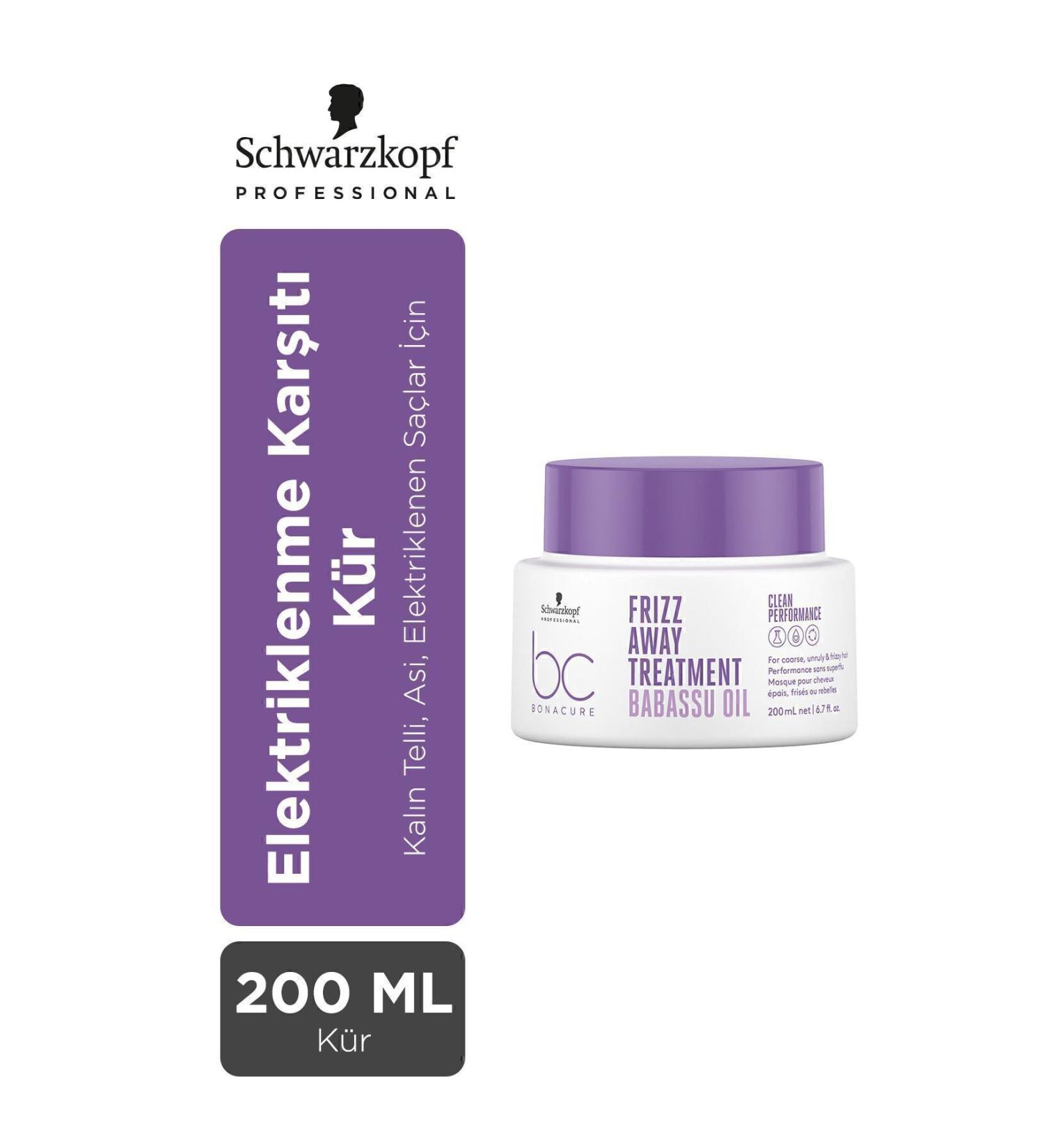 Bonacure Anti-frizz Hair Mask for Thick and Unruly Hair 200ml Demb.2397