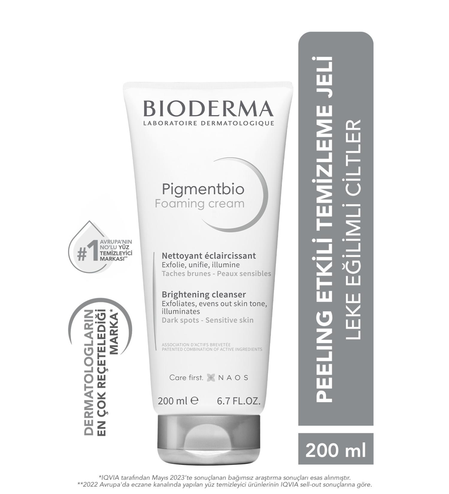 Bioderma Pigmentbio Foaming Cream 200 ml - Buy Online on GoSupps.com