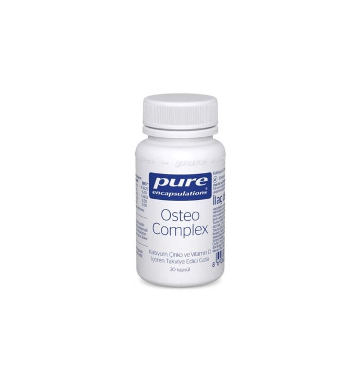 Pure Osteo Complex 30 Capsules