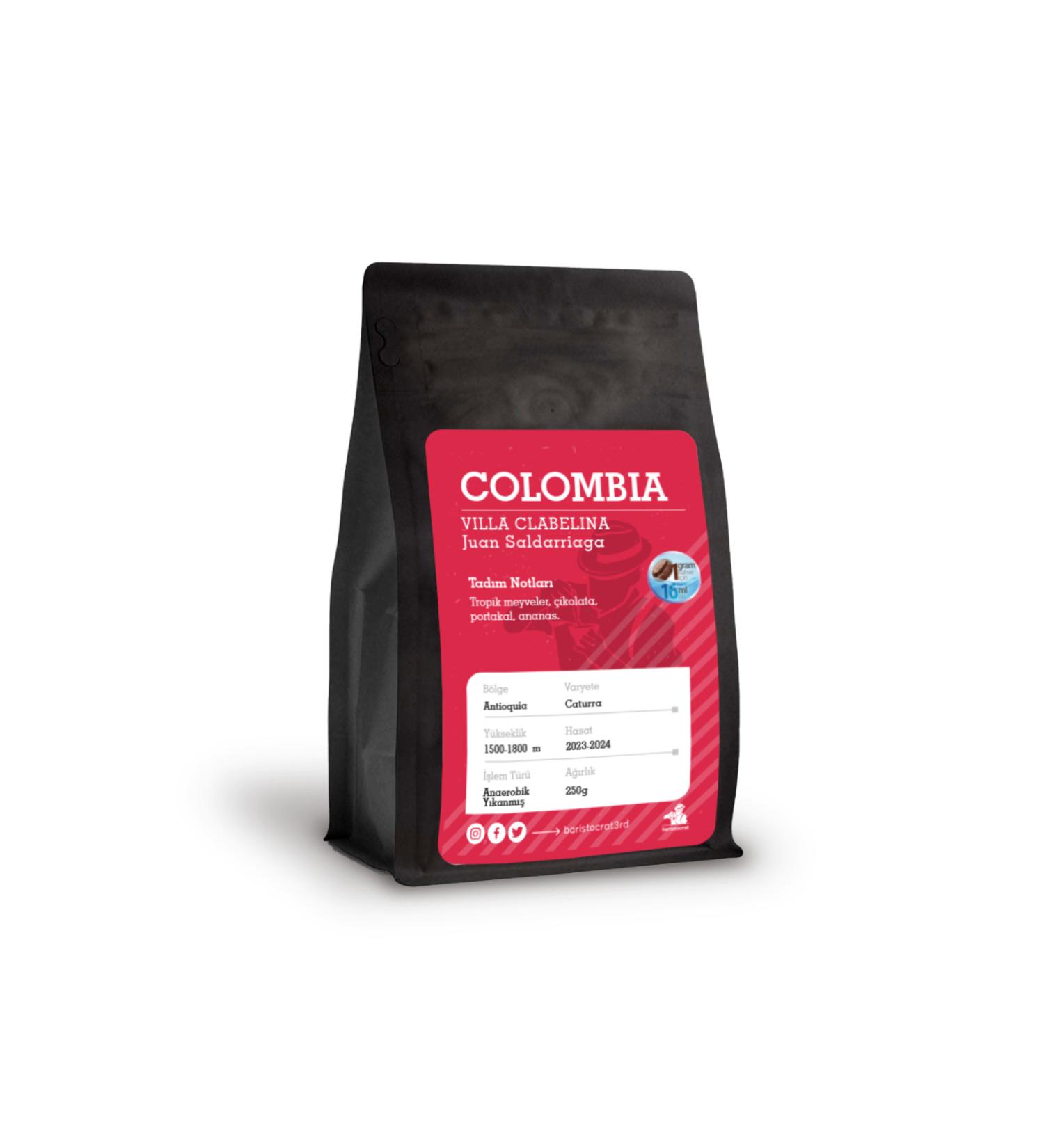 Baristocrat Colombia Villa Clabelina -filter Coffee- 250 gr