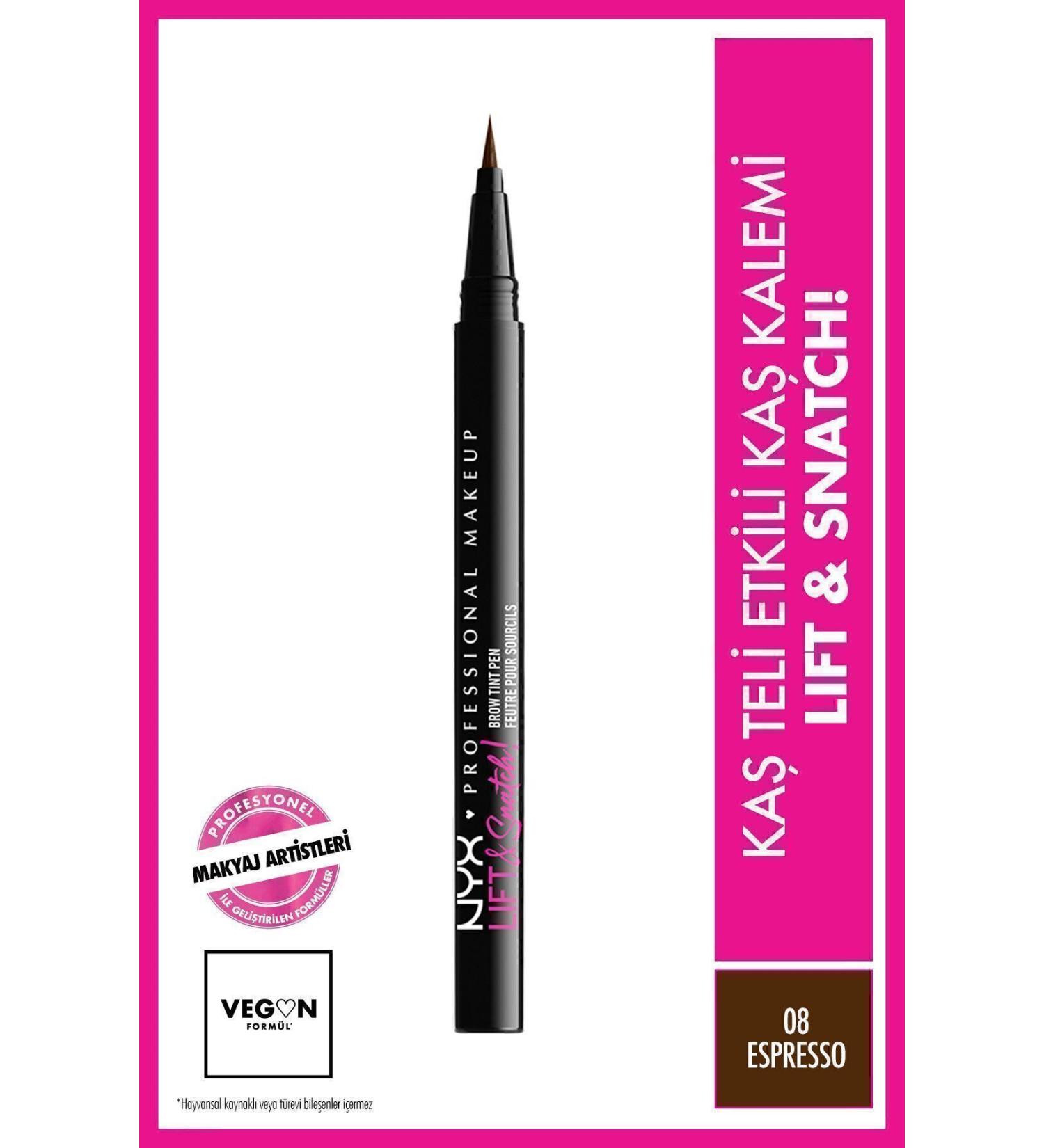 NYX Professional Makeup Lift & Snatch! Brow Tint Pen Espresso - Eyebrow Pencil - Buy Online on GoSupps.com