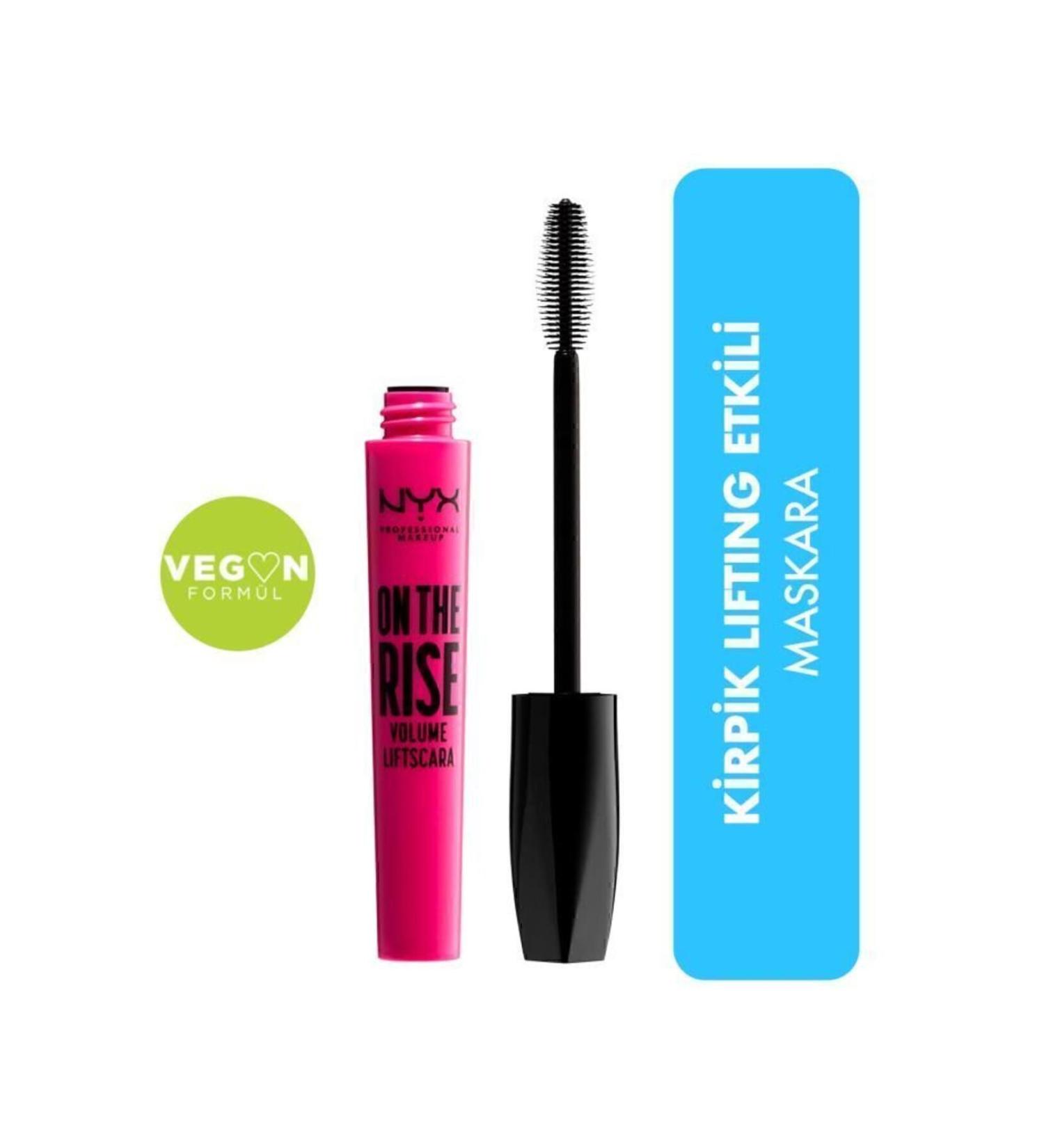 NYX Professional Makeup On The Rise Volume Liftscara Black - Volumizing Black Mascara - Buy Online on GoSupps.com