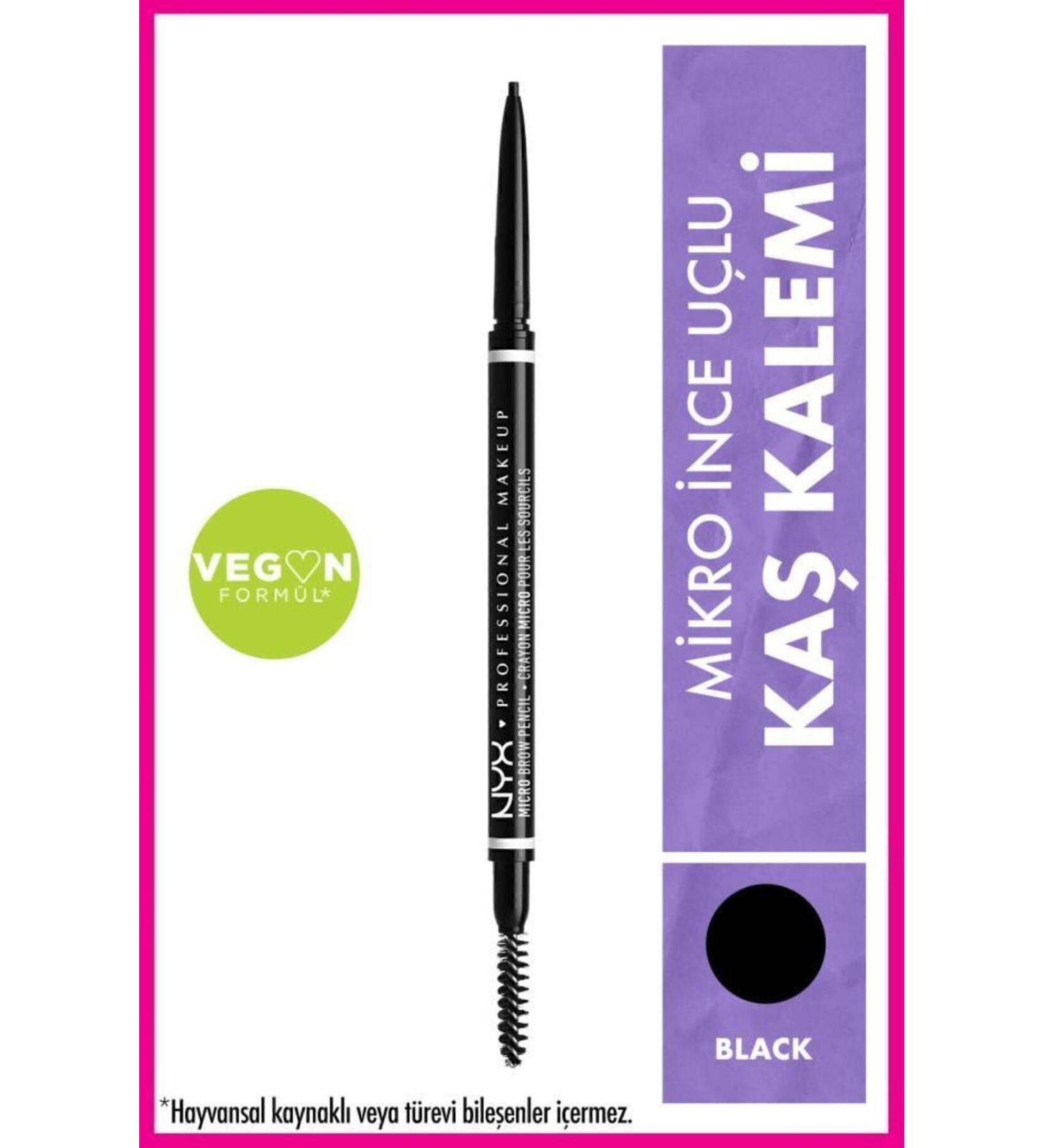 NYX Professional Makeup Ultra nce Ka Kalemi - Micro Brow Pencil Black 5 g 800897836900 - Buy Online on GoSupps.com