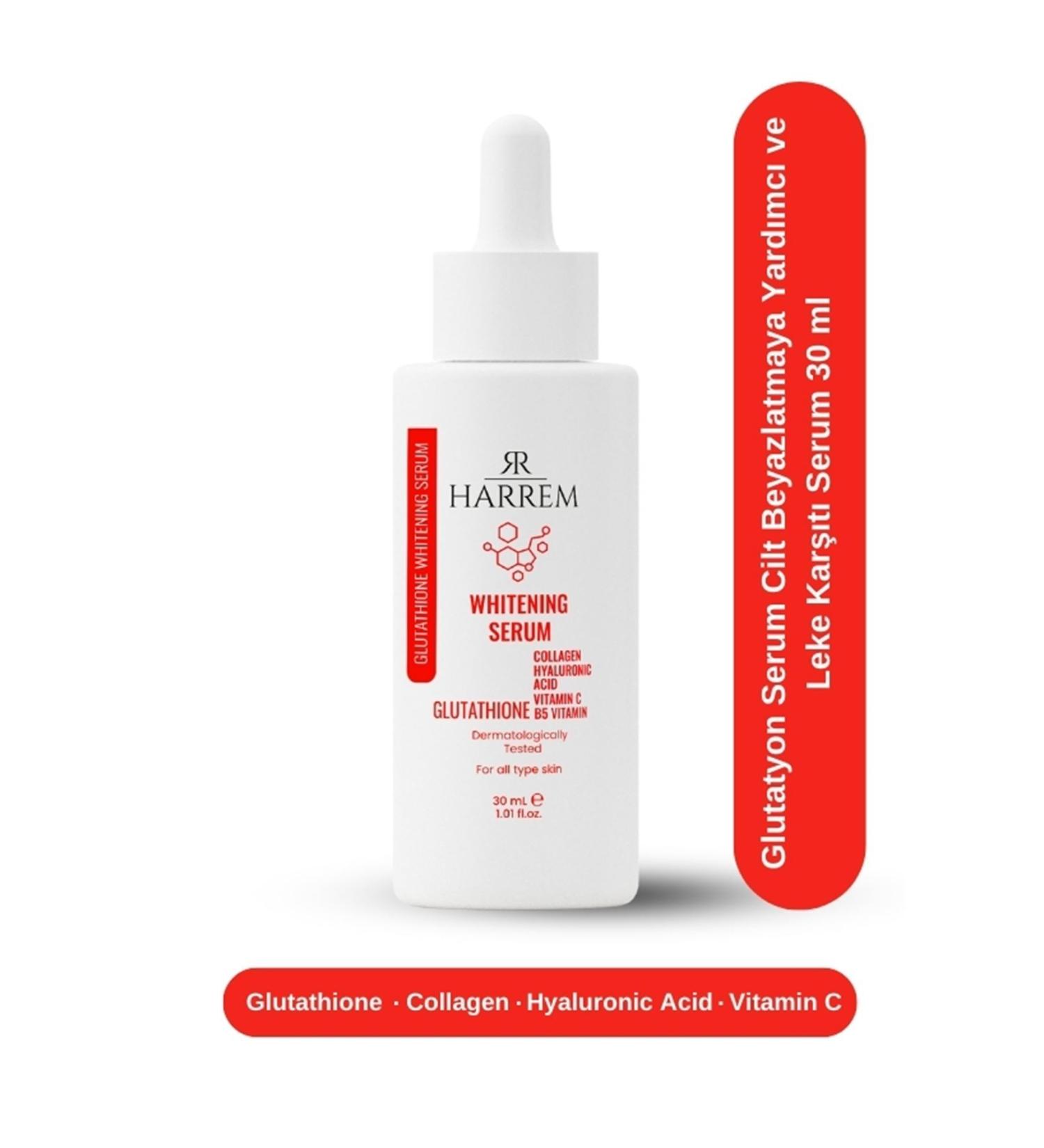 Harrem Glutathione Skin Whitening and Anti-Spot Serum - Buy Online on GoSupps.com