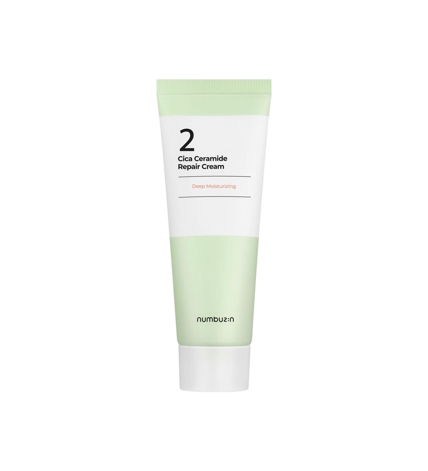 Numbuzin No.2 Cica Ceramide Repair Cream - Soothing Skin Barrier Strengthening Moisturizing Cream - Buy Online on GoSupps.com