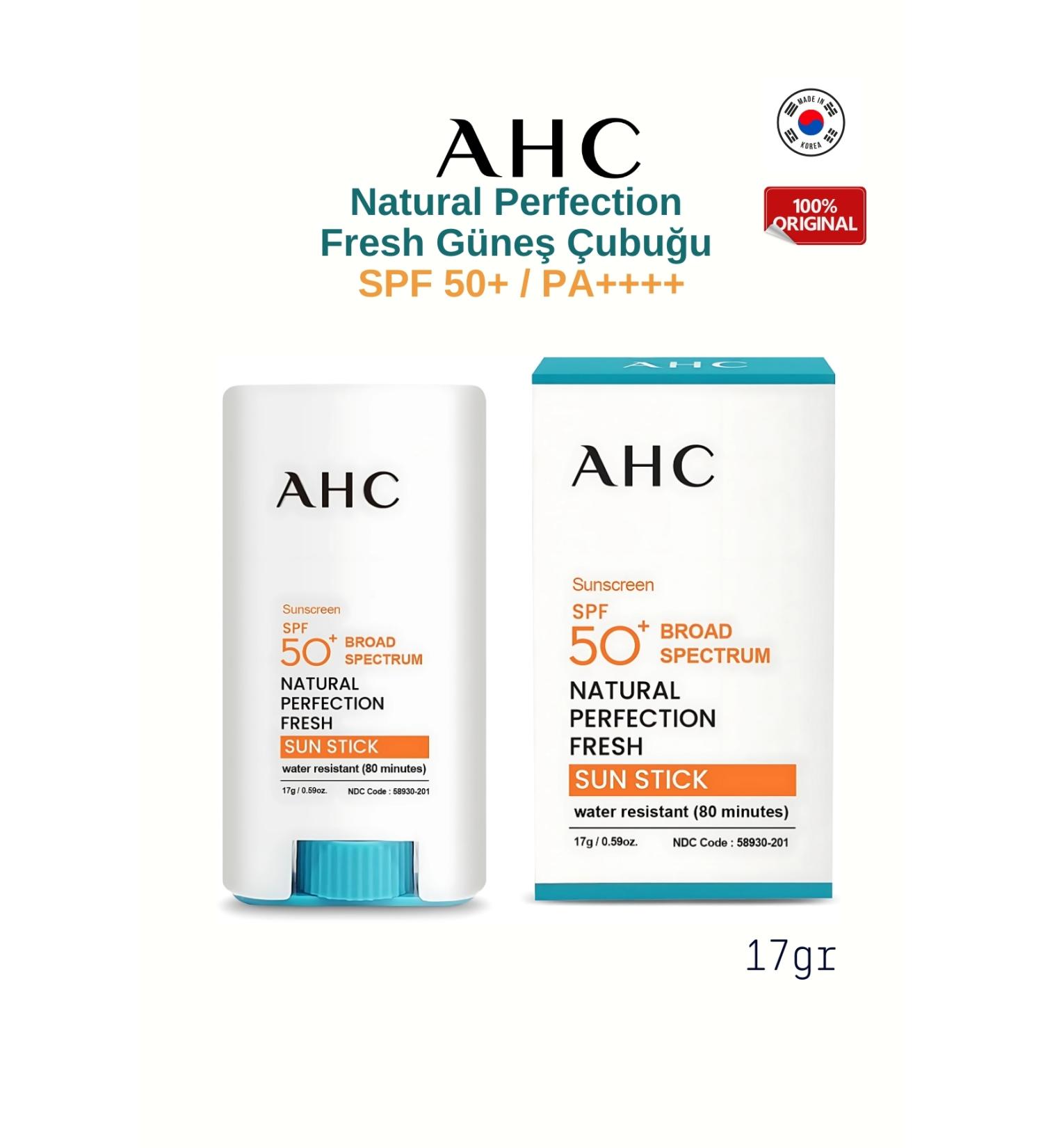 AHC Natural Perfection Fresh Sun Stick 17g - Buy Online on GoSupps.com
