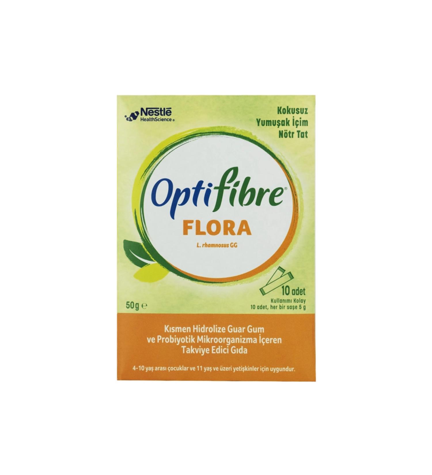OptiFibre Opti Fiber Flora 5 gr X 10 Sachets