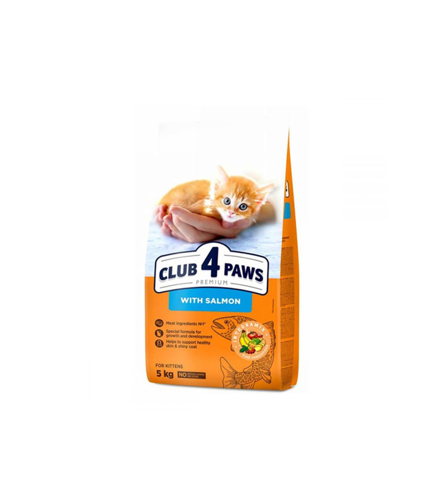 Club4Paws Premium Salmon Kitten Food 5kg