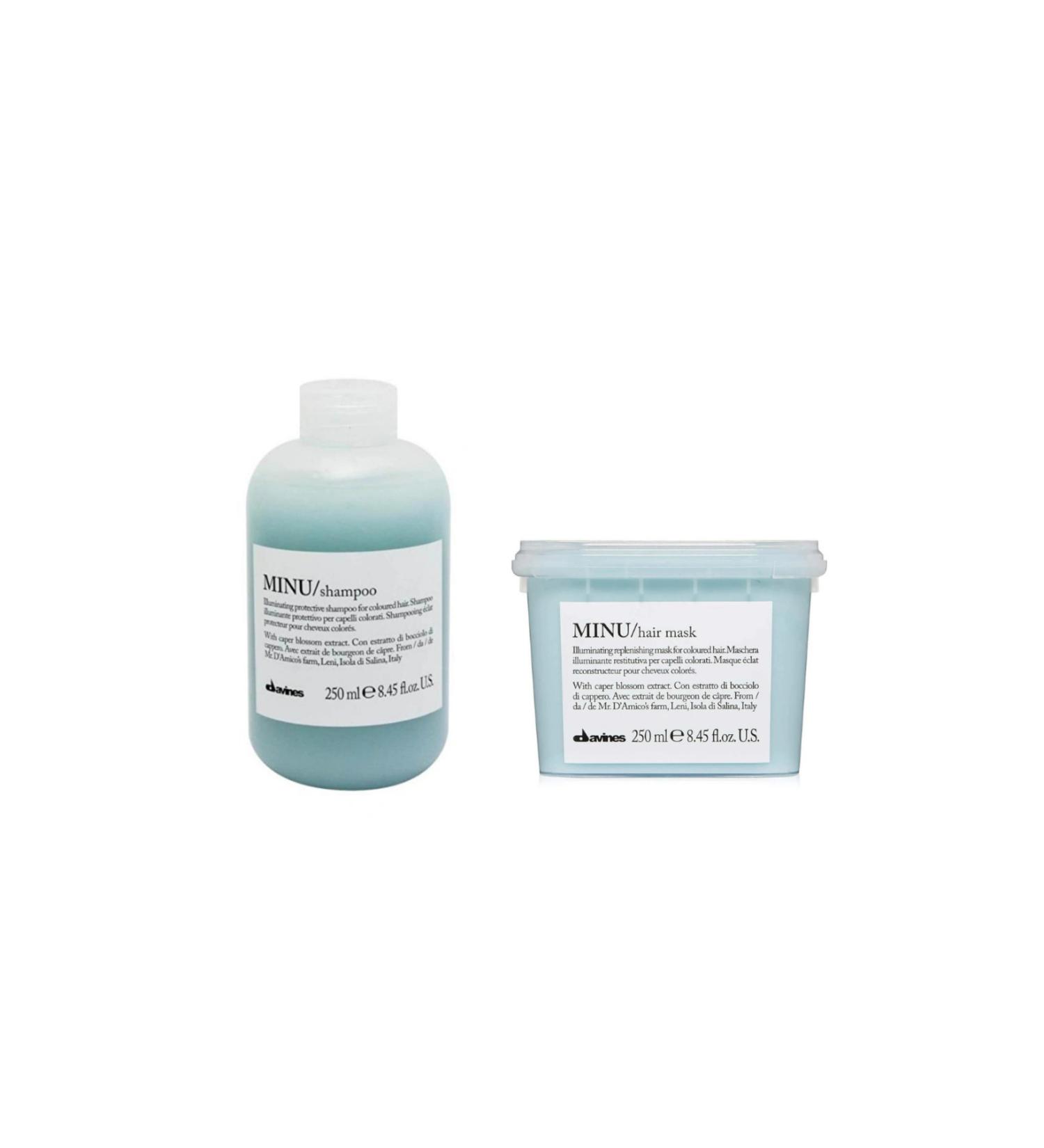 Davines Minu Colored Hair Care Set 5 - 0 Original