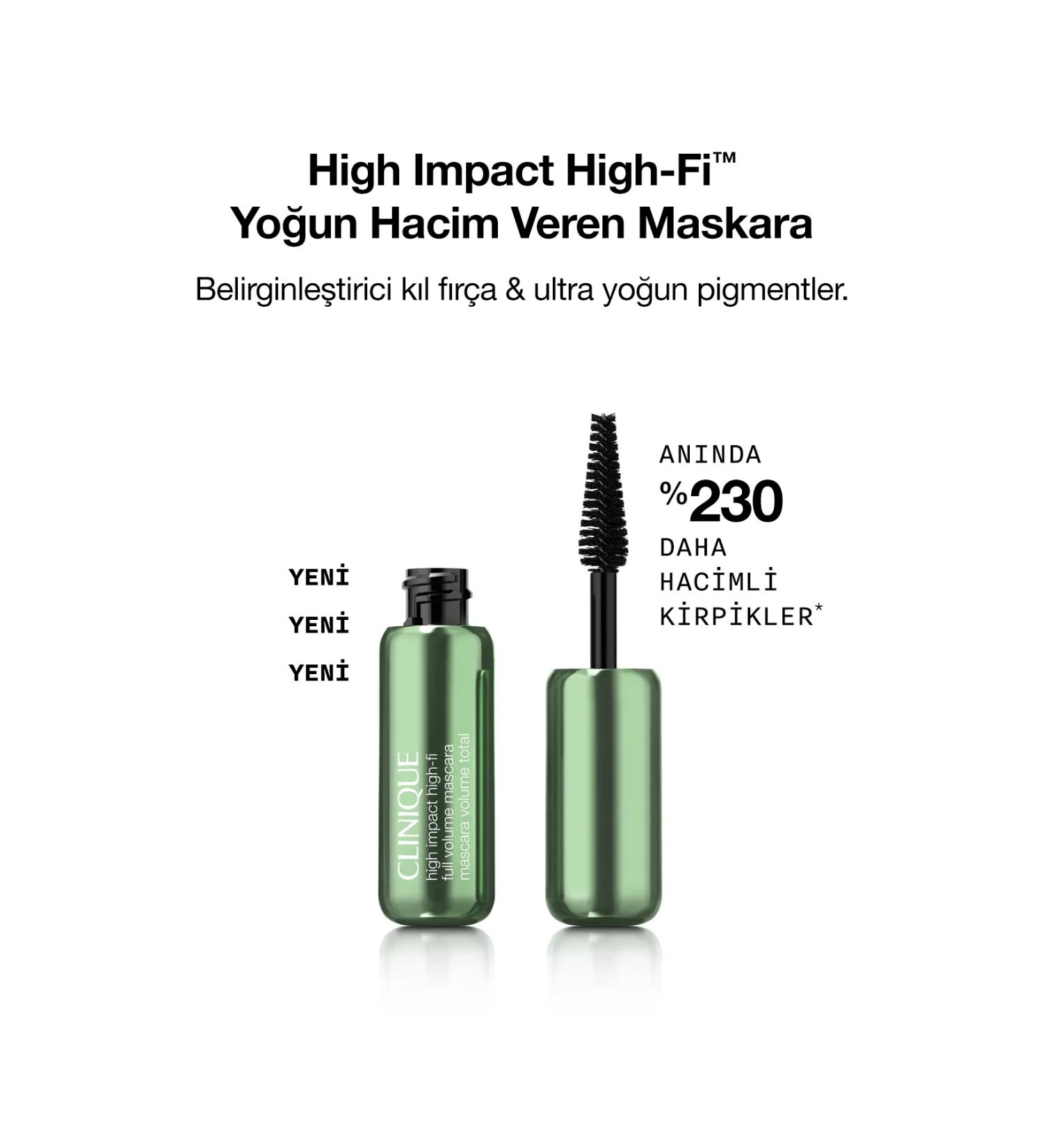 Clinique Mini High Impact High-Fi Intense Volume Mascara - Buy Online on GoSupps.com
