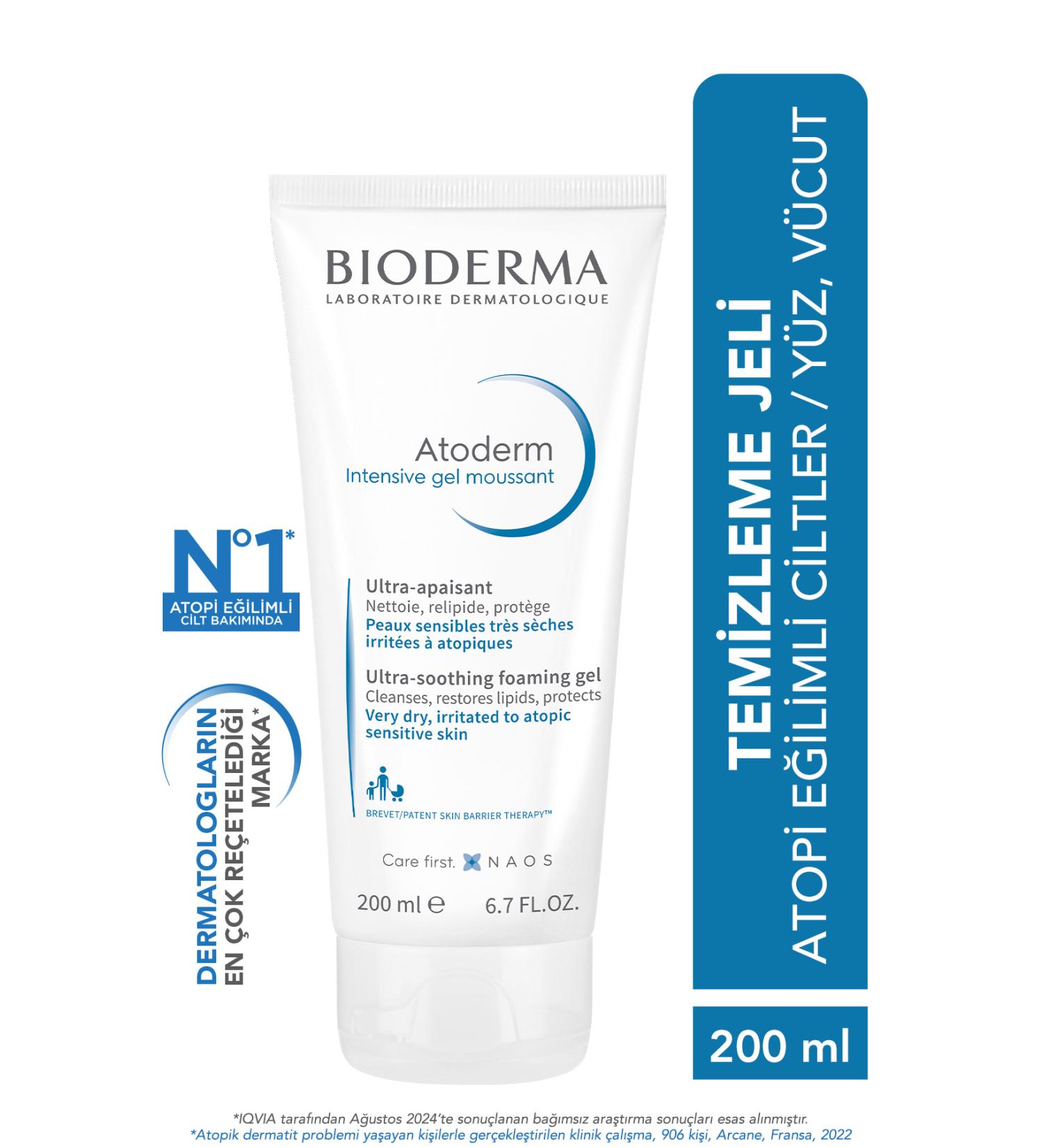 Bioderma Atoderm Intensive Foaming Gel 200 ml - Buy Online on GoSupps.com