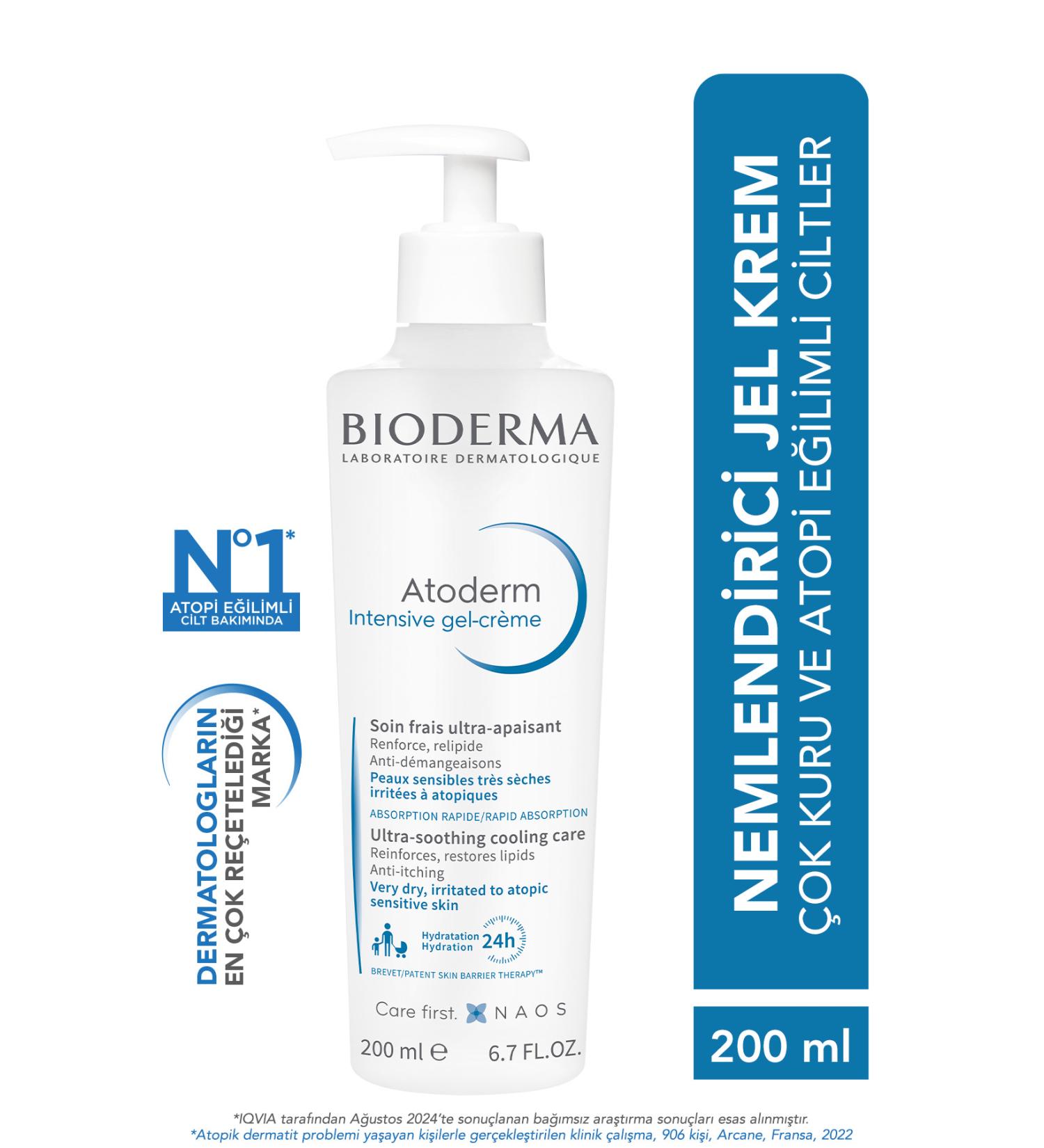Bioderma Atoderm Intensive Gel-cream 200 ml - Buy Online on GoSupps.com