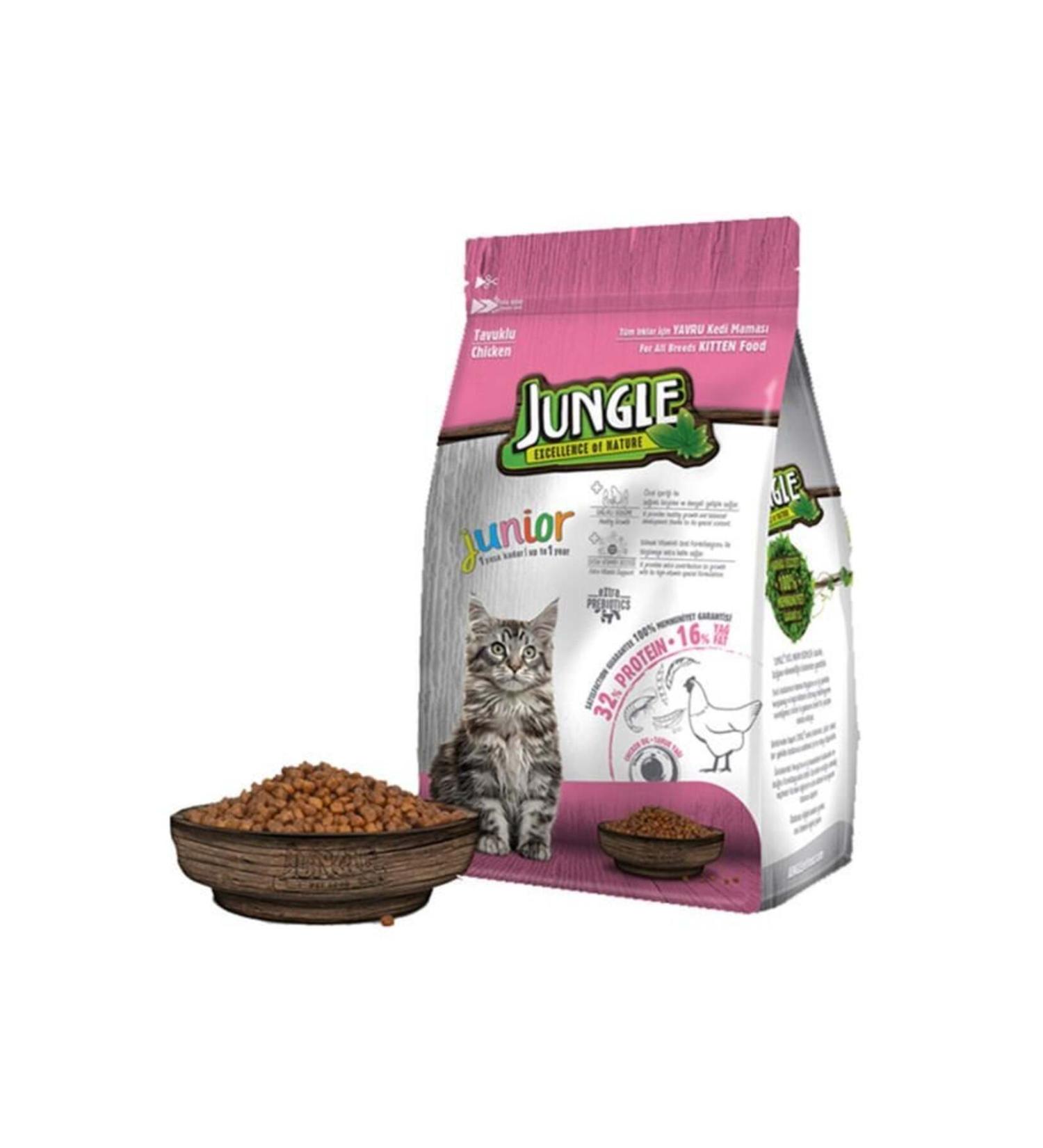 Jungle Chicken Kitten Food 1.5kg