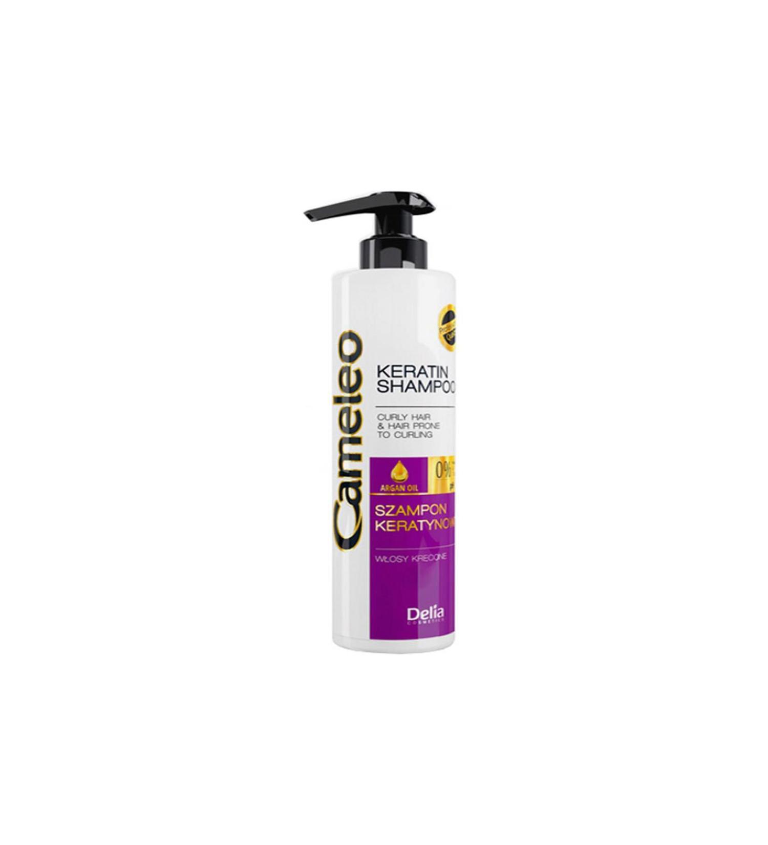 Delia Cameleo Keratin Curly Hair Shampoo 250ml