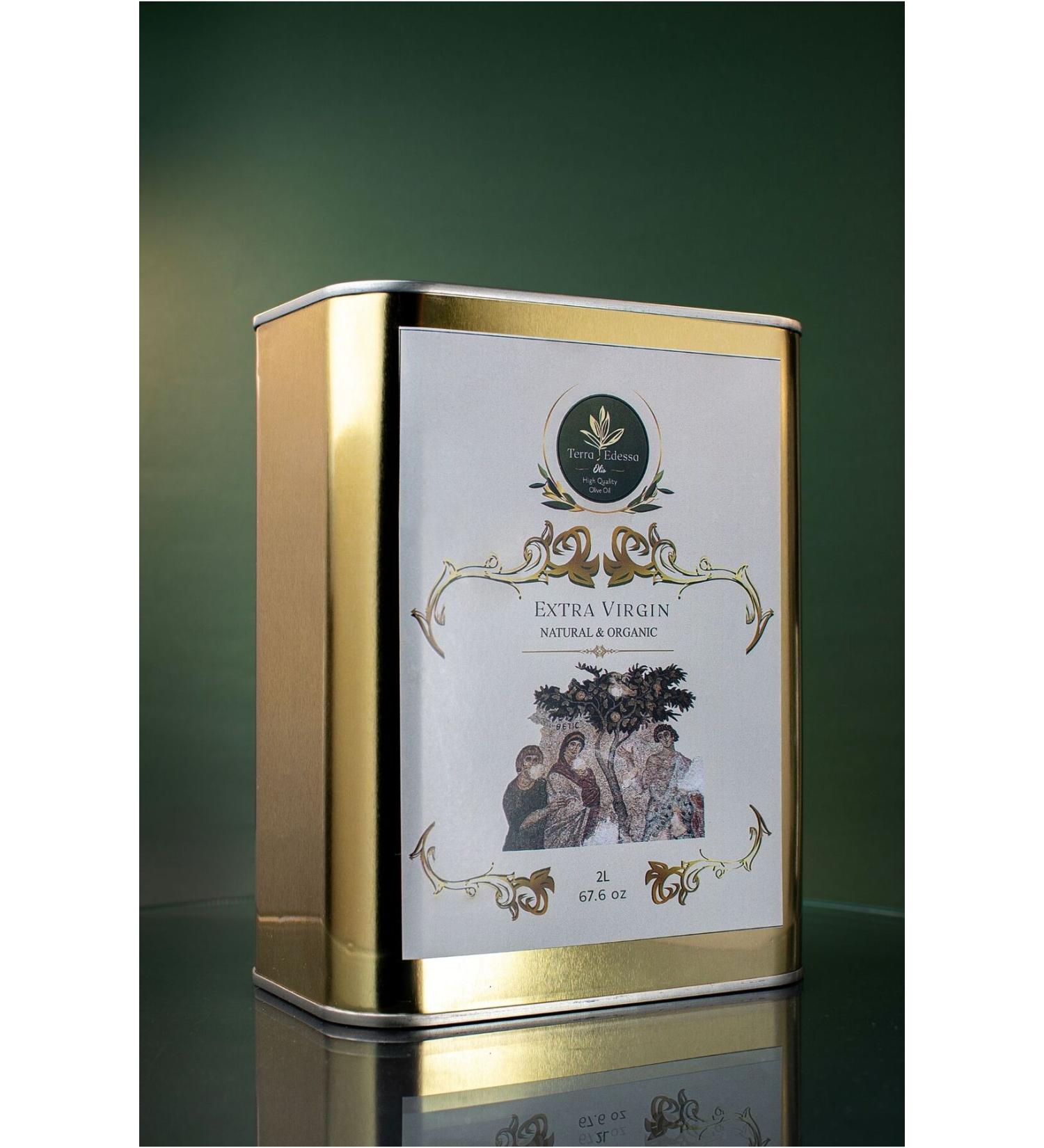 terra edessa olio high quality olive oil Early Harvest Natural Extra Virgin Olive Oil - 2 Liters - The Abundant Taste of Mesopotamia - Buy Online on GoSupps.com