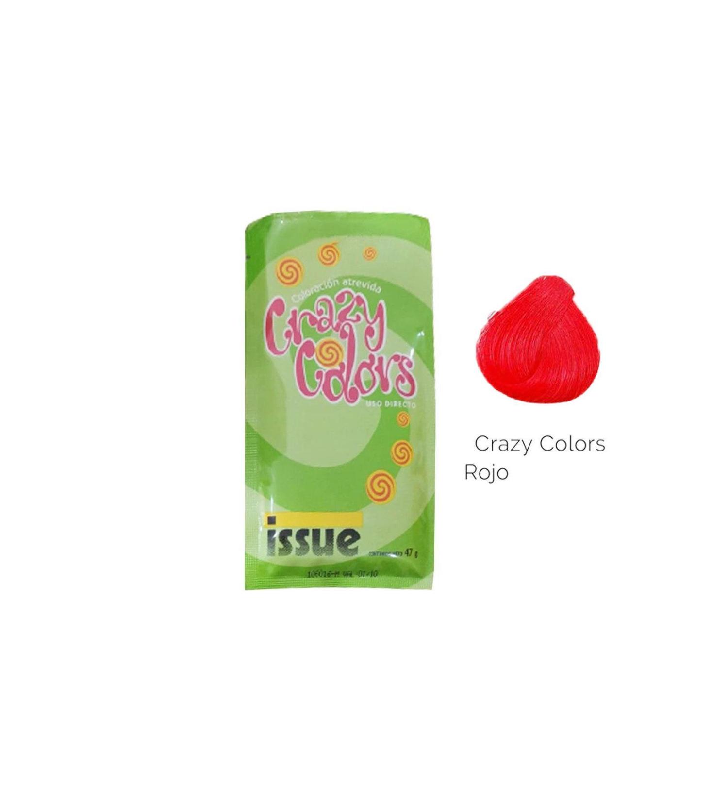 Art Issues Press Issue Crazy Colors Semi Permanent Hair Dye 47 gr - Rojo Crazy