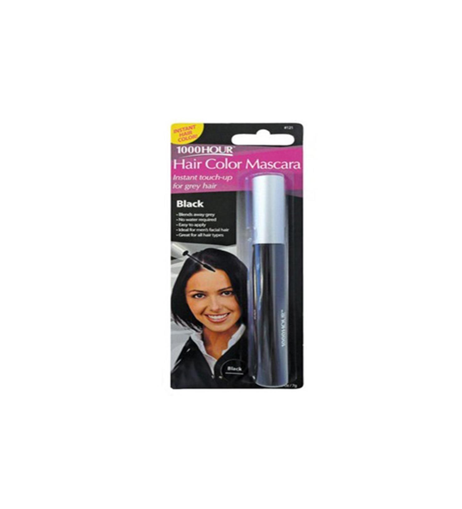 1000Hour 1000 Hour Hair Color Hair Mascara - Black