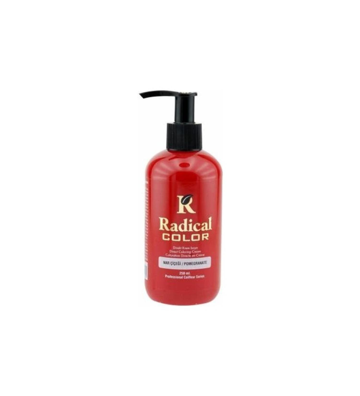 Water Based Hair Dye 250 ml Pomegranate Flower