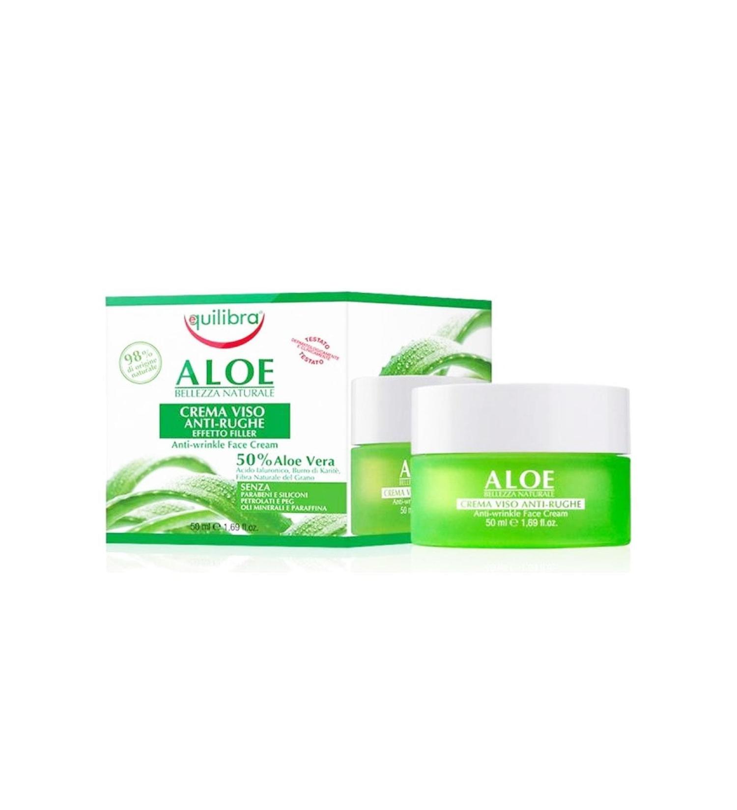 Equilibra Aloe Natural Content P Aloe Vera Moisturizing Face Cream 50 ml