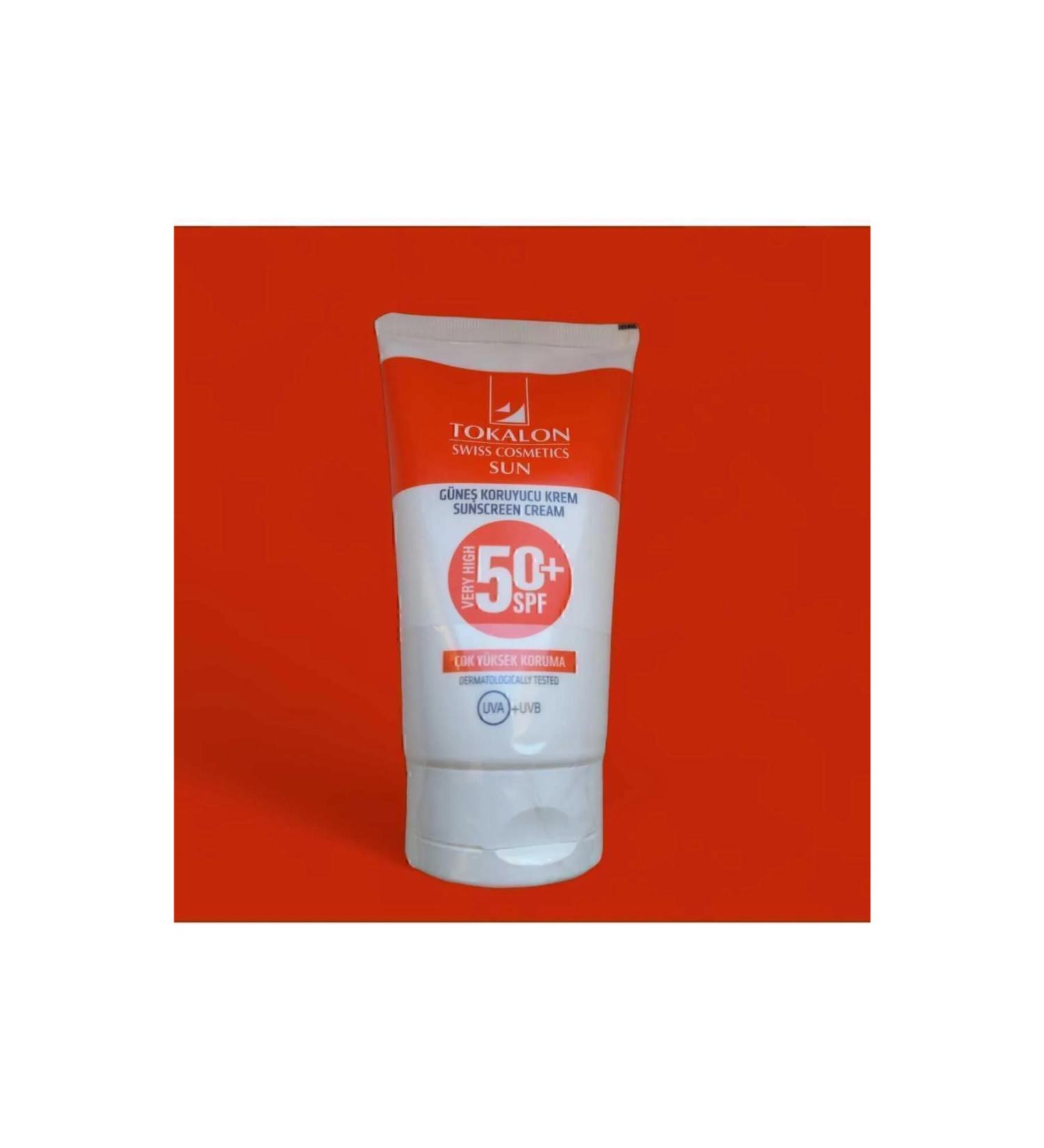 Tokalon Sun Protection Cream - Sunscreen Cream 50 Spf - 150 ml. - Buy Online on GoSupps.com