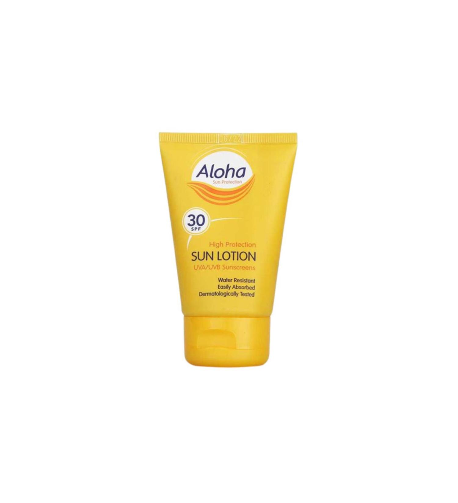 ALOHA Spf30 Sun Cream 50 ml - Bag Size Sun Cream