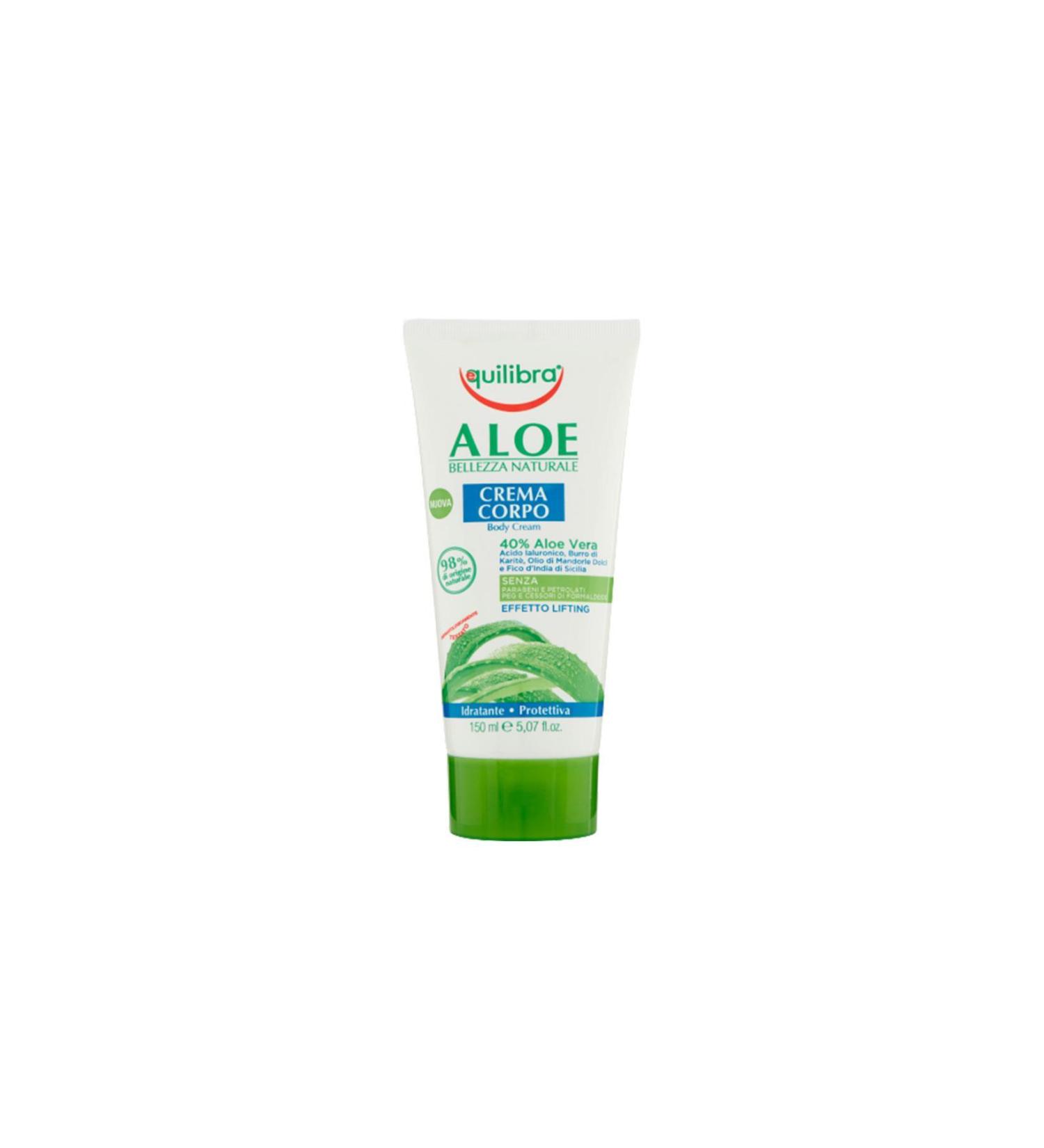 Equilibra Aloe Crema Corpo Zengin I erikli V cut Kremi 150ml