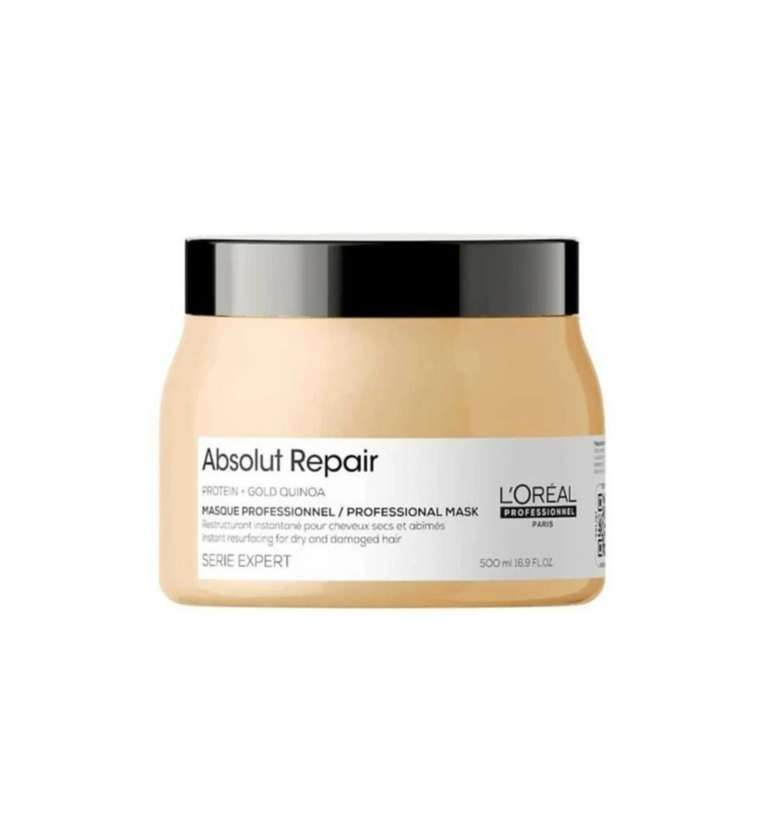 Serie Expert Repairing and Nourishing Hair Mask for Dry Hair - 500 ml - Absolut Repair Mask - dsc1241