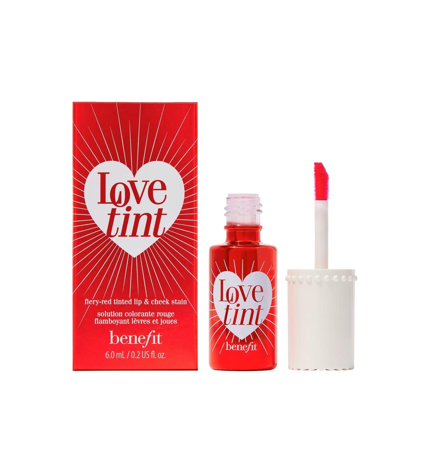 benefit cosmetics Love Tint-Long-Lasting Satin & Shiny Finish Multi-Purpose Lip & Blush Liquid Colorant 6ML