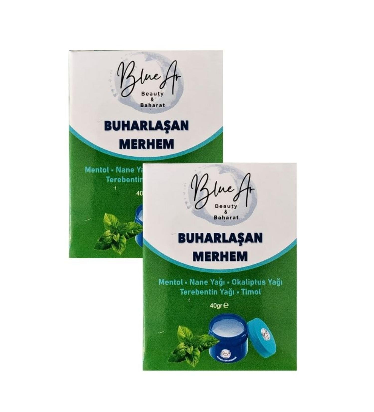 aleyna spice Evaporating Ointment Menthol 40 gr * 2 PCS