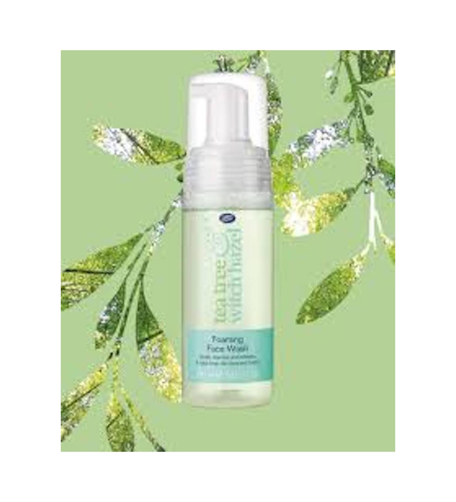 Boots Tea Tree&Witch Hazel Foaming Face Wash 150ml / Boots Foaming Face Cleansing Gel 150ml