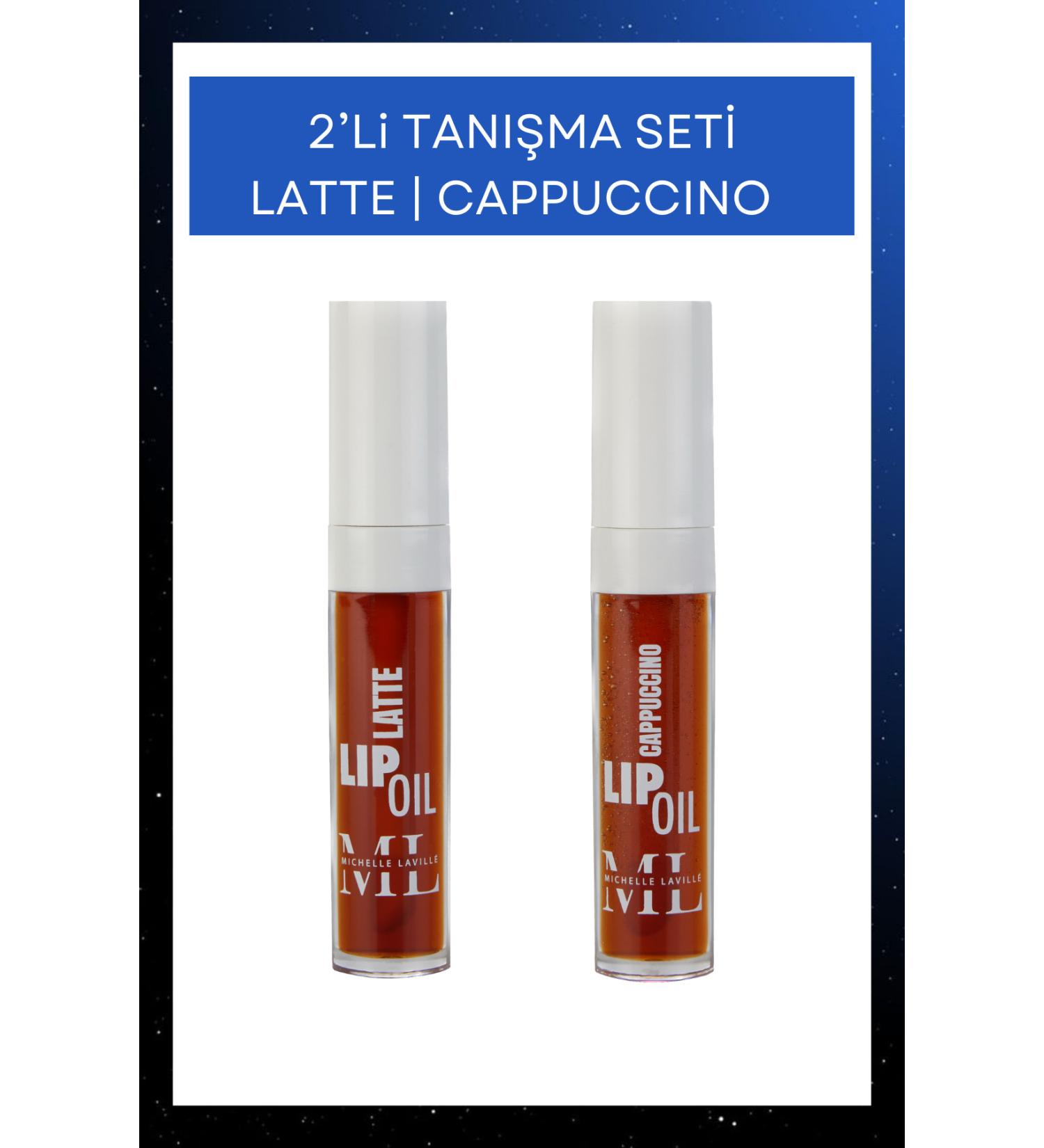 Michelle Laville Latte and Cappuccino Lip Oil | Natural Lip Oil | Intense Moisture and Care
