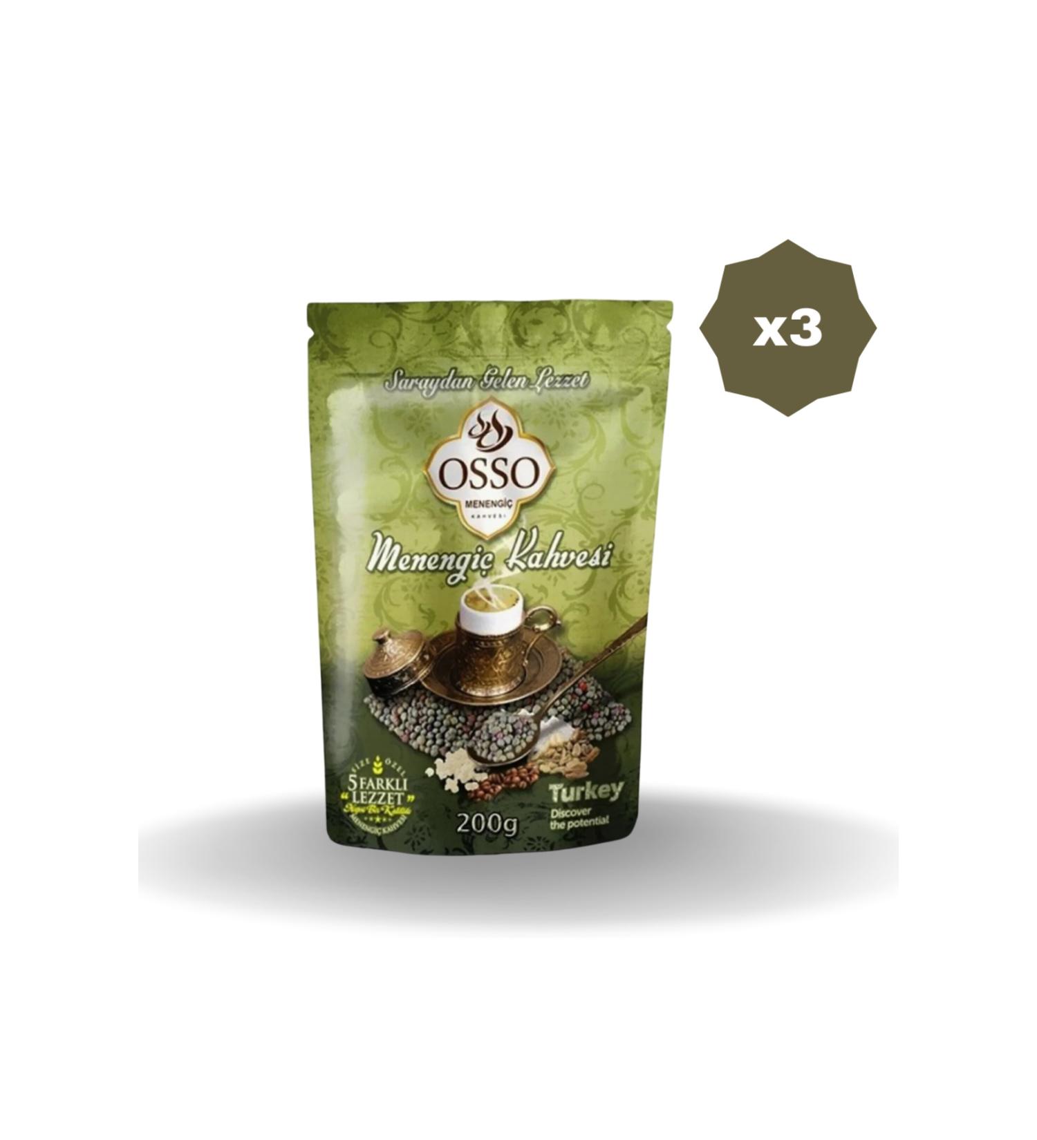 OSSO COFFEE OSSO TERRACOTTA COFFEE 200 GR - (3 PIECES)