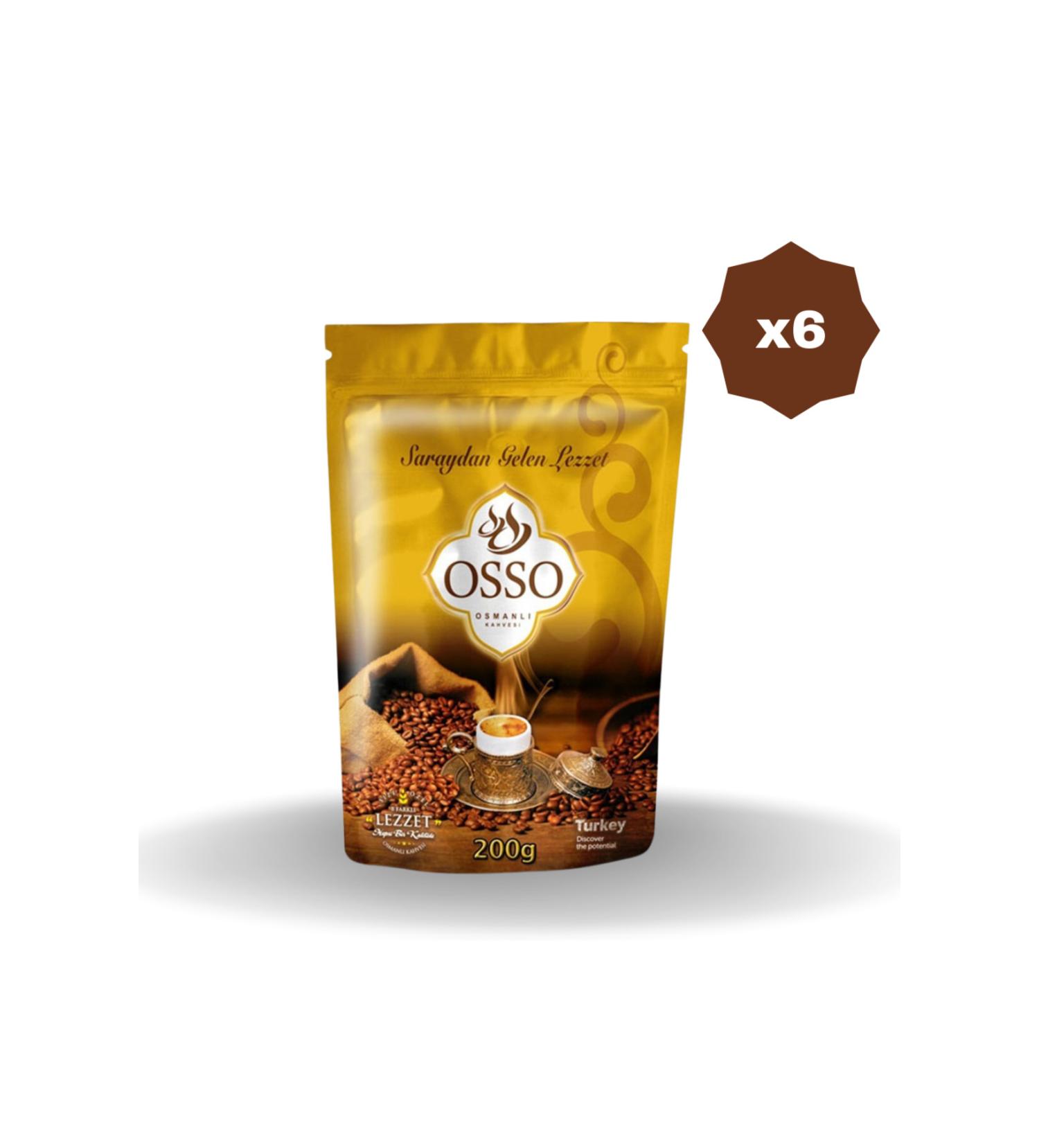OSSO COFFEE OSSO OTTOMAN COFFEE 200 GR - (6 PIECES)