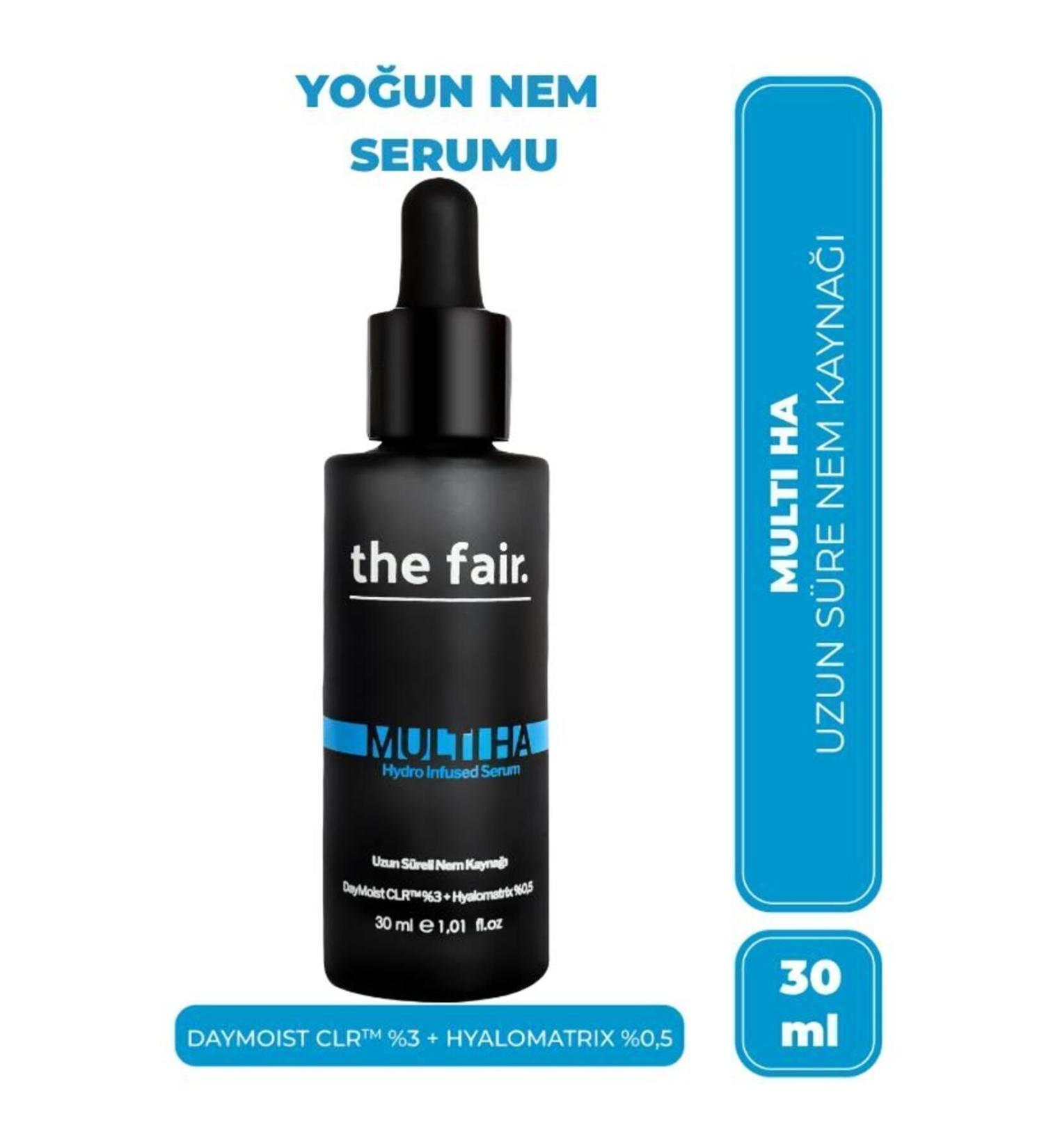 The Fair Multihydro Infused Hyaluronic Acid Moisturizing Skin Care Serum 3% Daymoistclr 30 ml - Buy Online on GoSupps.com