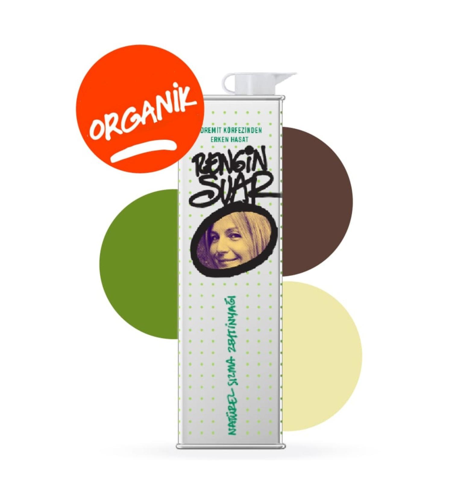 Rengin Suar ORGANIC EARLY HARVEST NATURAL EXTRA VIRGIN OLIVE OIL (2 L) 2024-2025