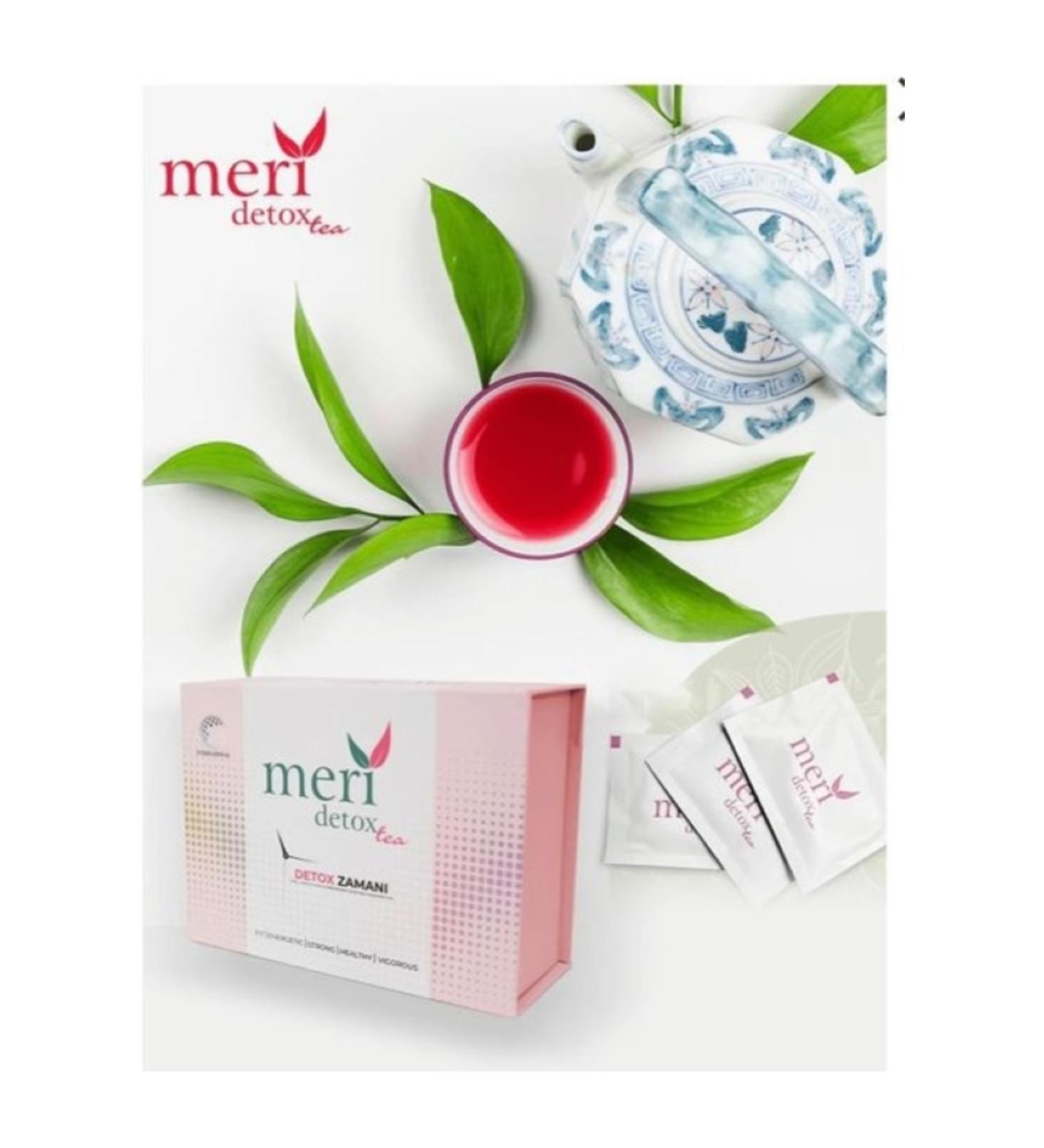 Meri Detox Tea Detox Tea 60 Pieces 1 Month Use - Buy Online on GoSupps.com