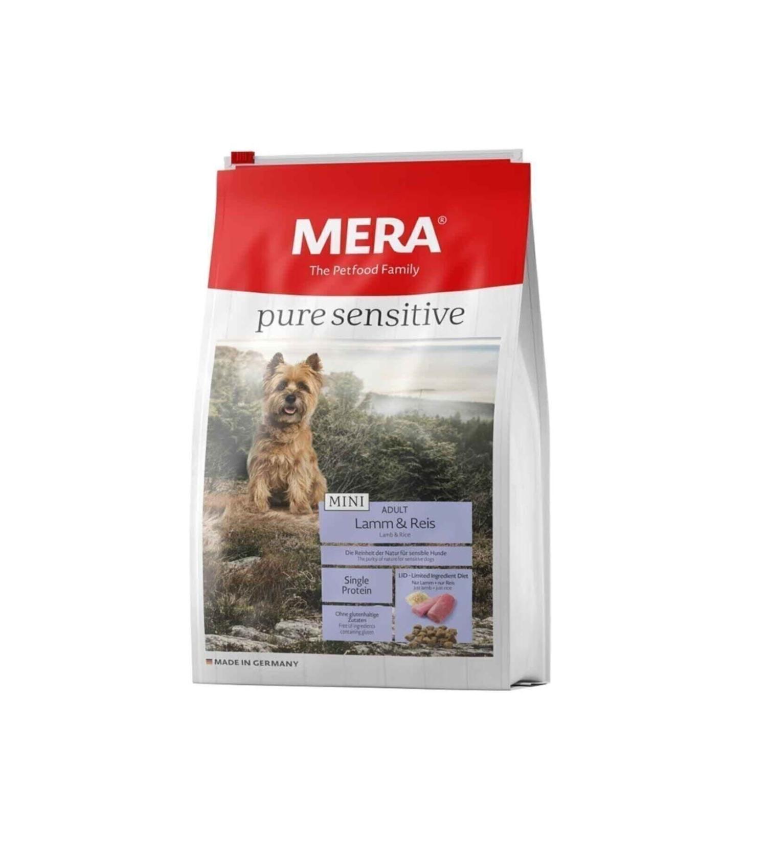 Mera The Petfood Family Mini Adult Lamb and Rice Dog Food 4 Kg