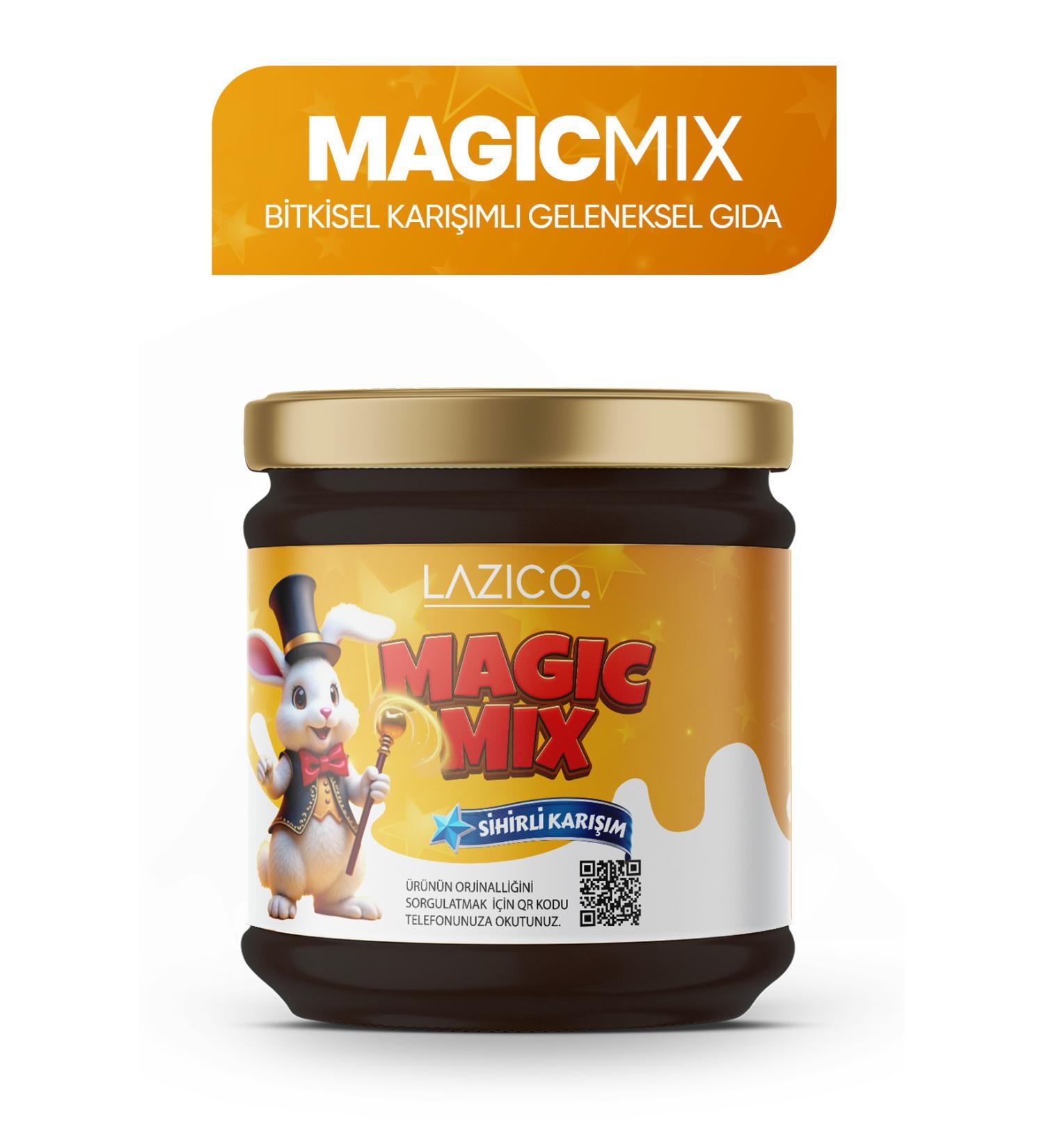 lazico Magicmix Cocoa & Black Mulberry Molasses Herbal Mix Traditional Food 240 grams - Buy Online on GoSupps.com