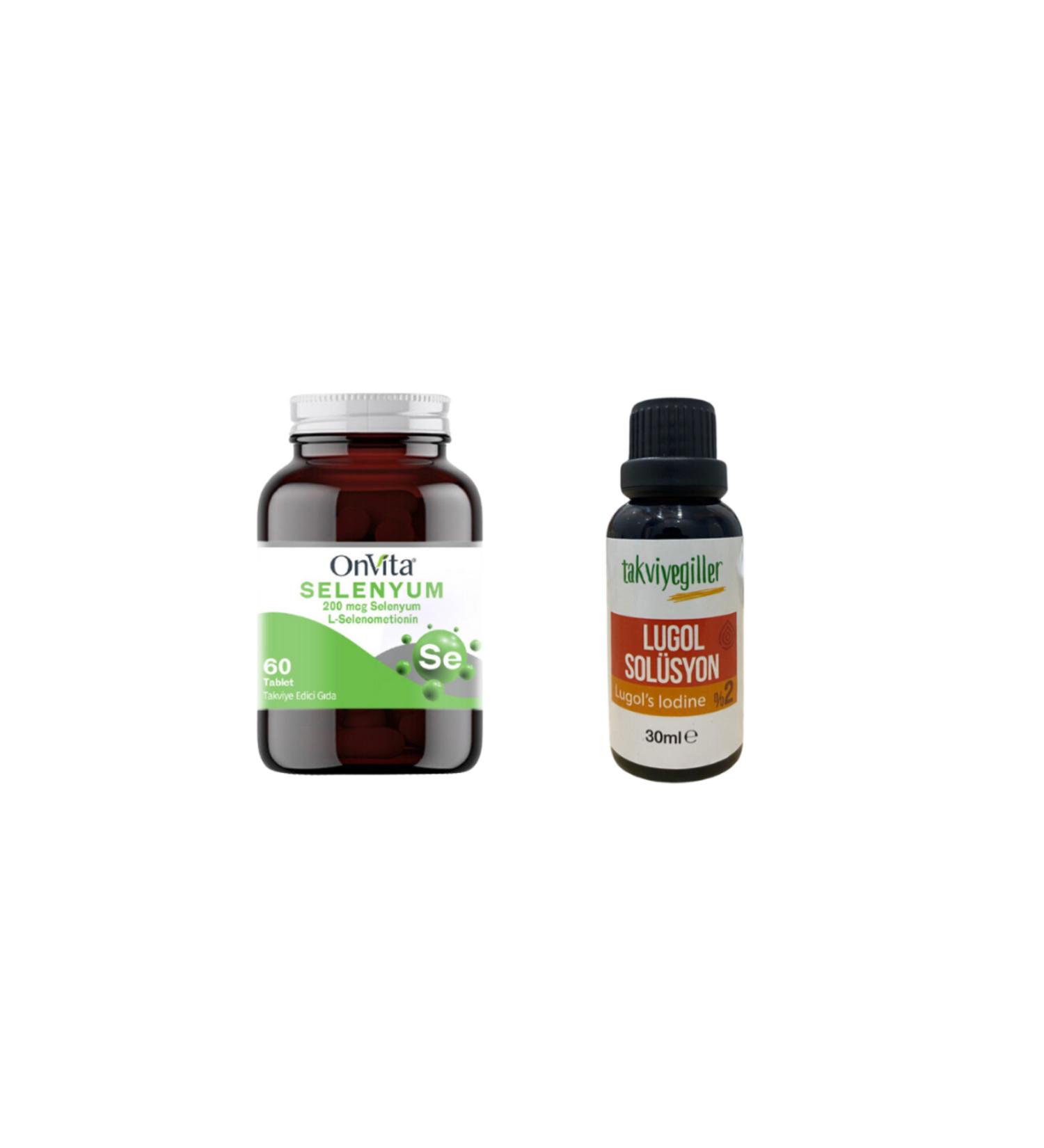Supplements Iodine and Selenium Support Set
