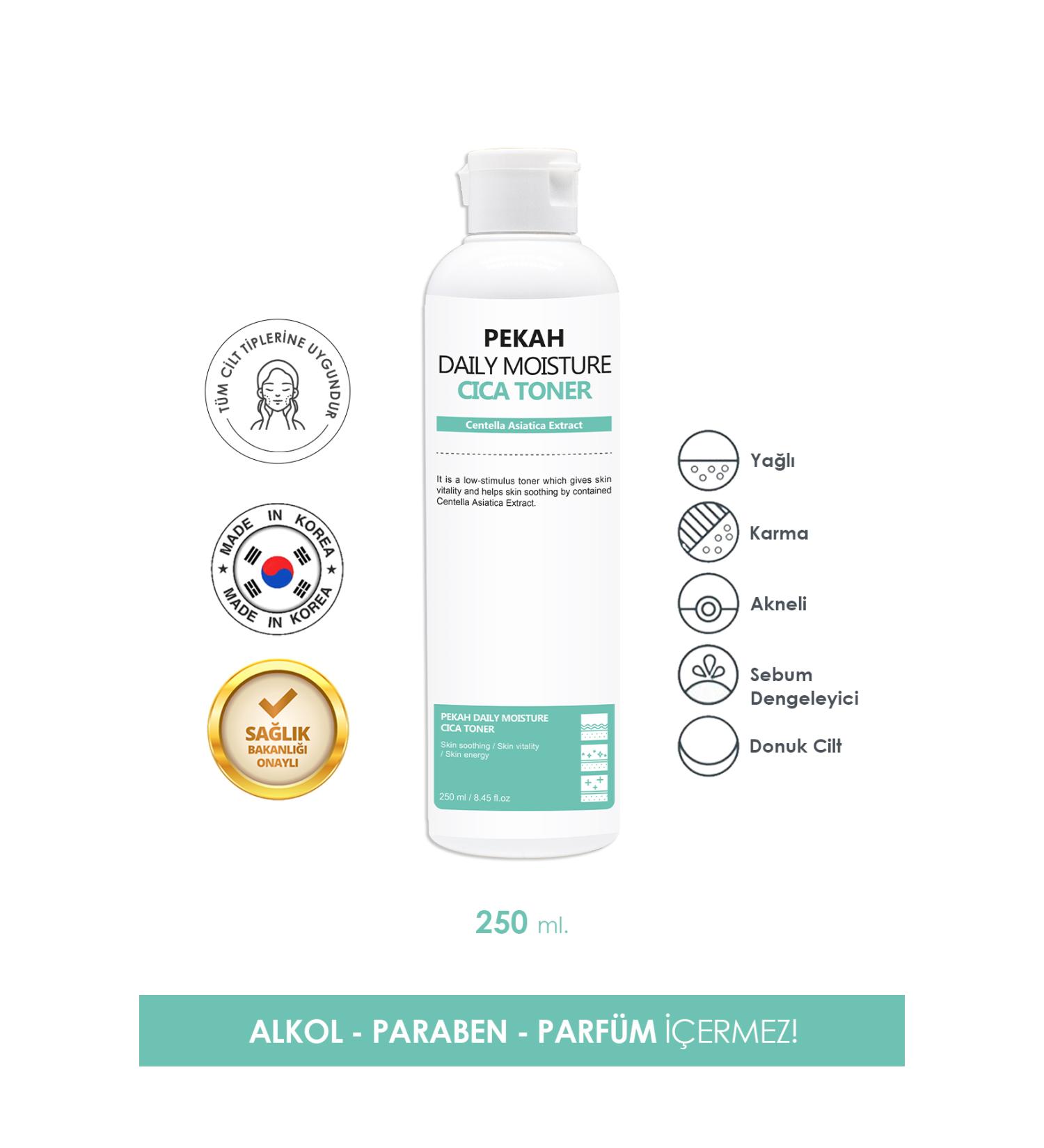 PEKAH Centella Extract Pore Tightening Purifying Anti-Acne Toner 250ml (large size) - Buy Online on GoSupps.com