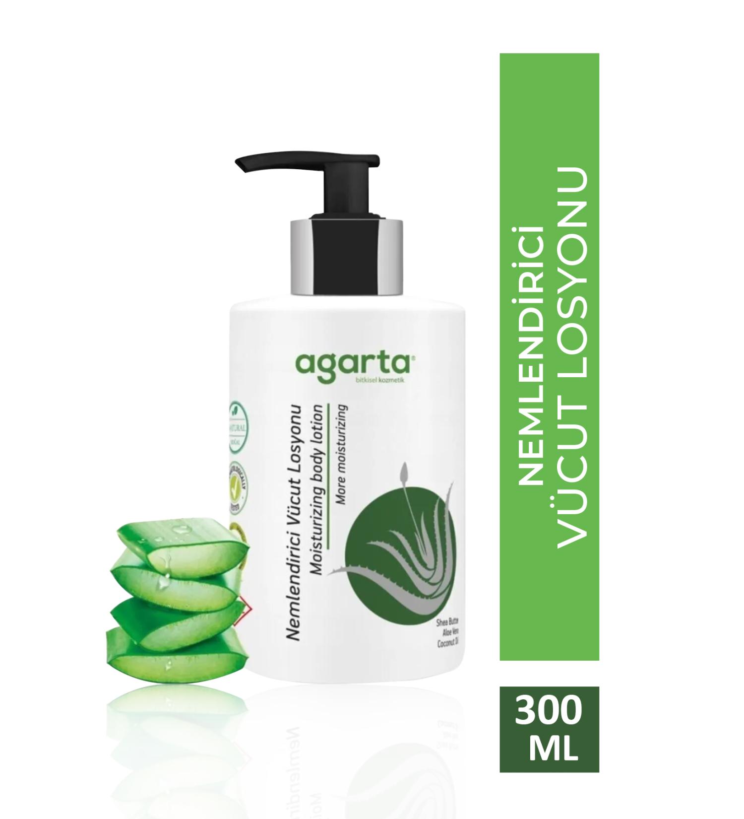 Agarta Natural Moisturizing Body Lotion 300 Ml