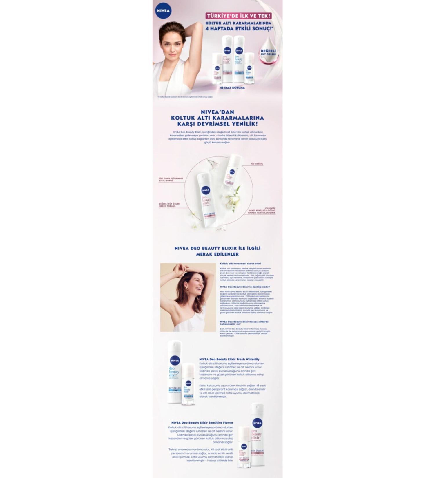 NIVEA Roll-on Women 50 Ml. Gentle Care