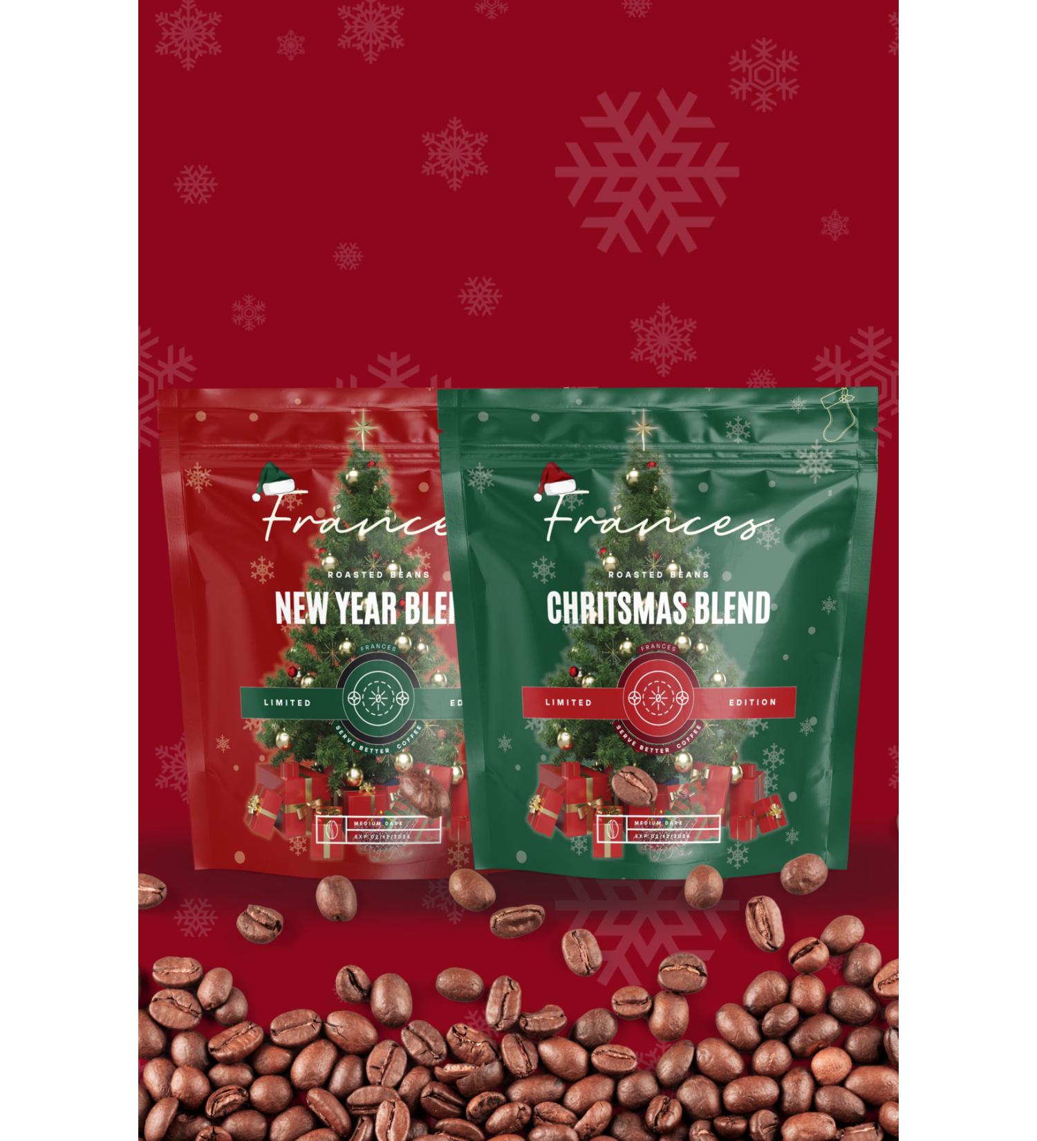 FRANCES Christmas & New Year Blend | Set of 2 Coffee Beans | 2x250g - Buy Online on GoSupps.com